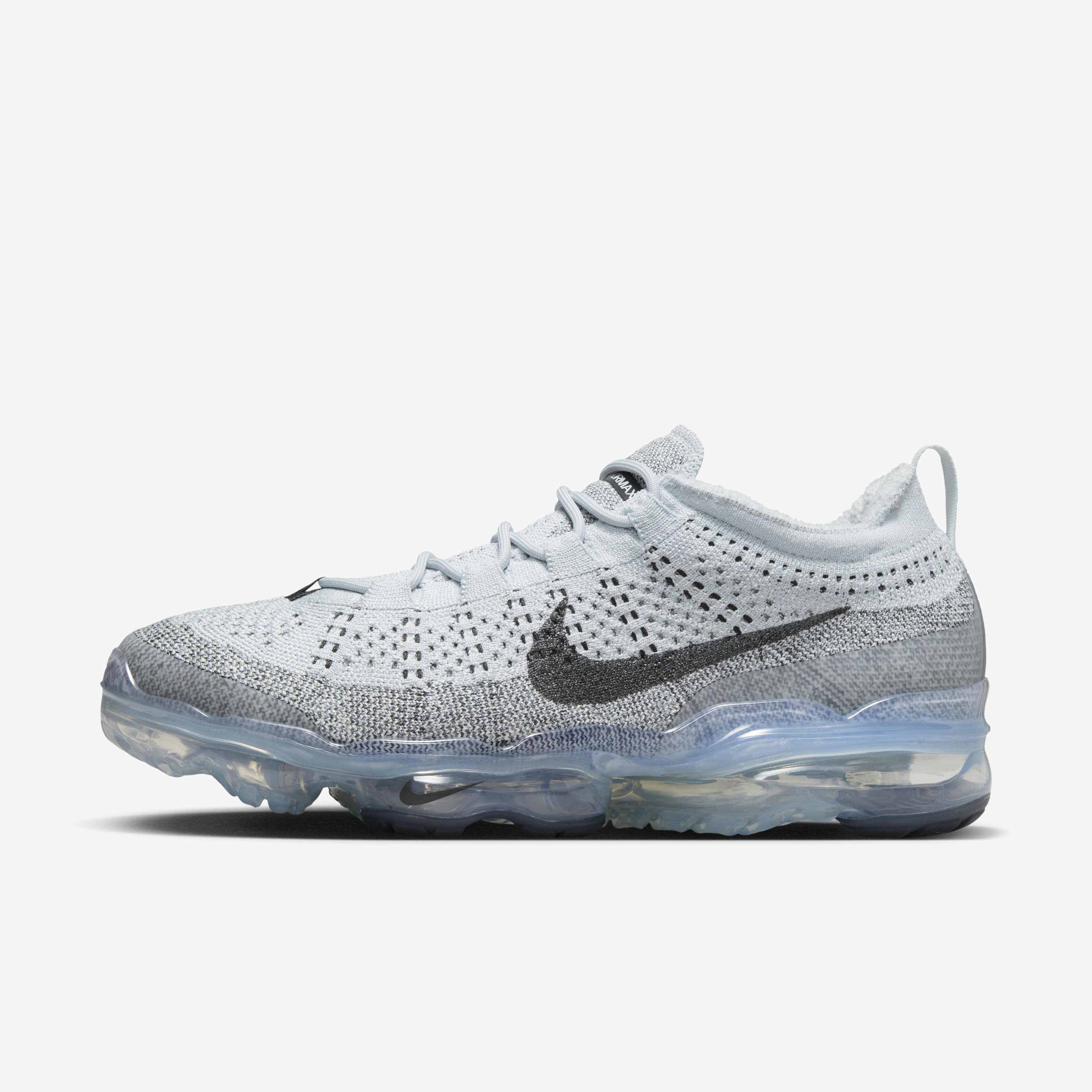 Laceless vapormax grey sales