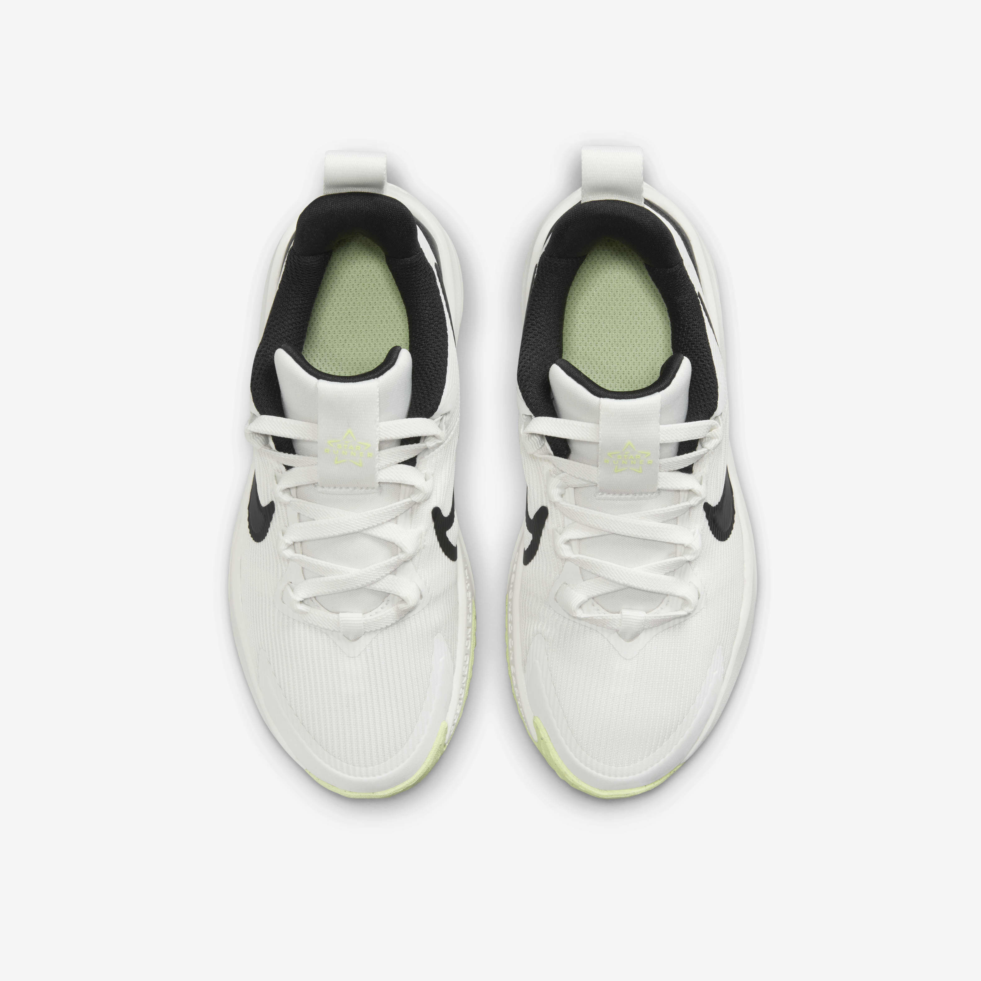 Nike star runner black and gold online