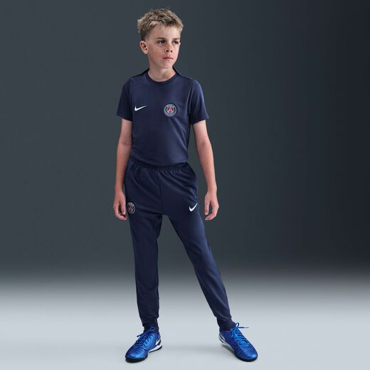 Trousers & Tights-Nike, Paris Saint-Germain Strike, Older Kids' Nike Dri-FIT Football Knit Pants