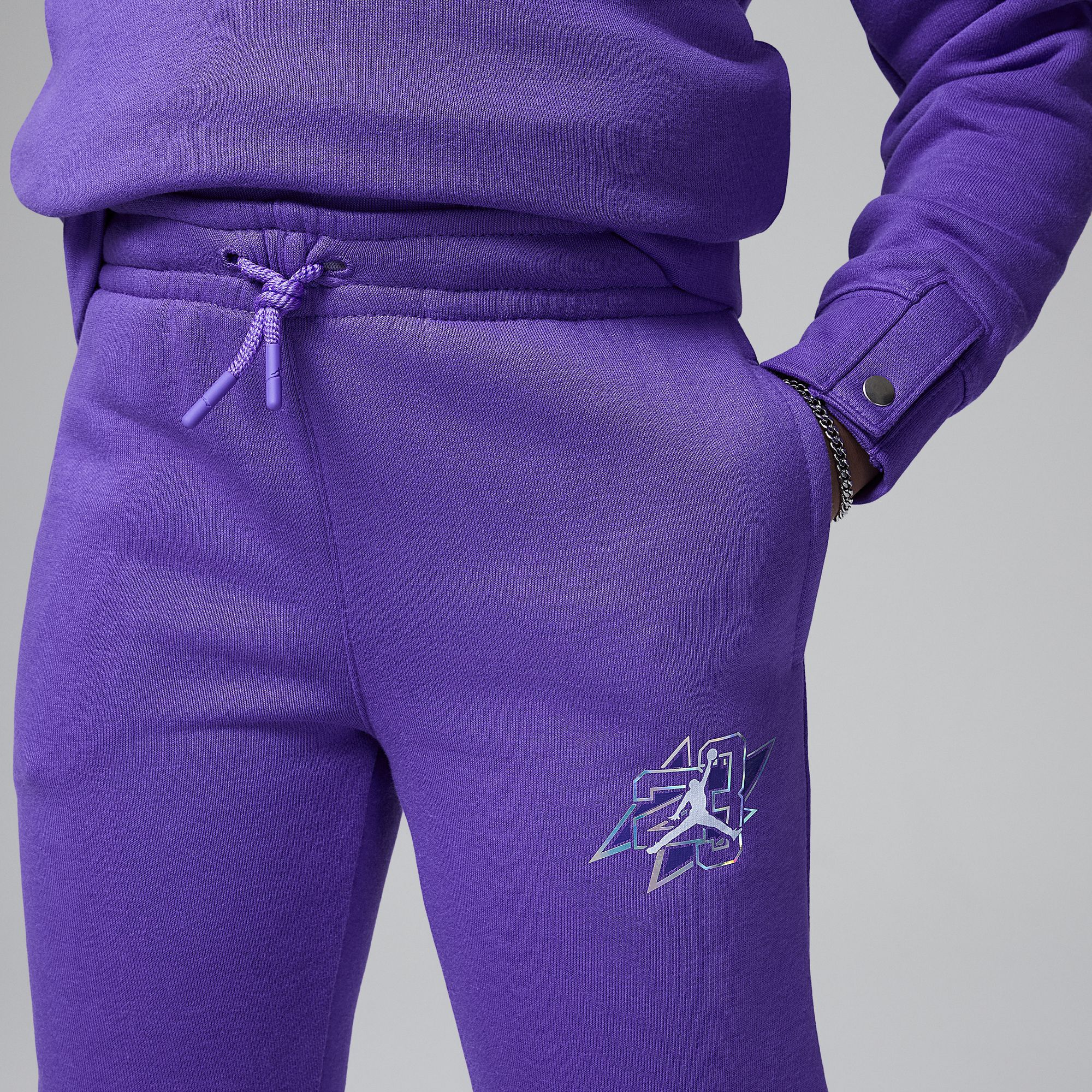 Jordan Take Flight Snap Fleece Pants image number 1