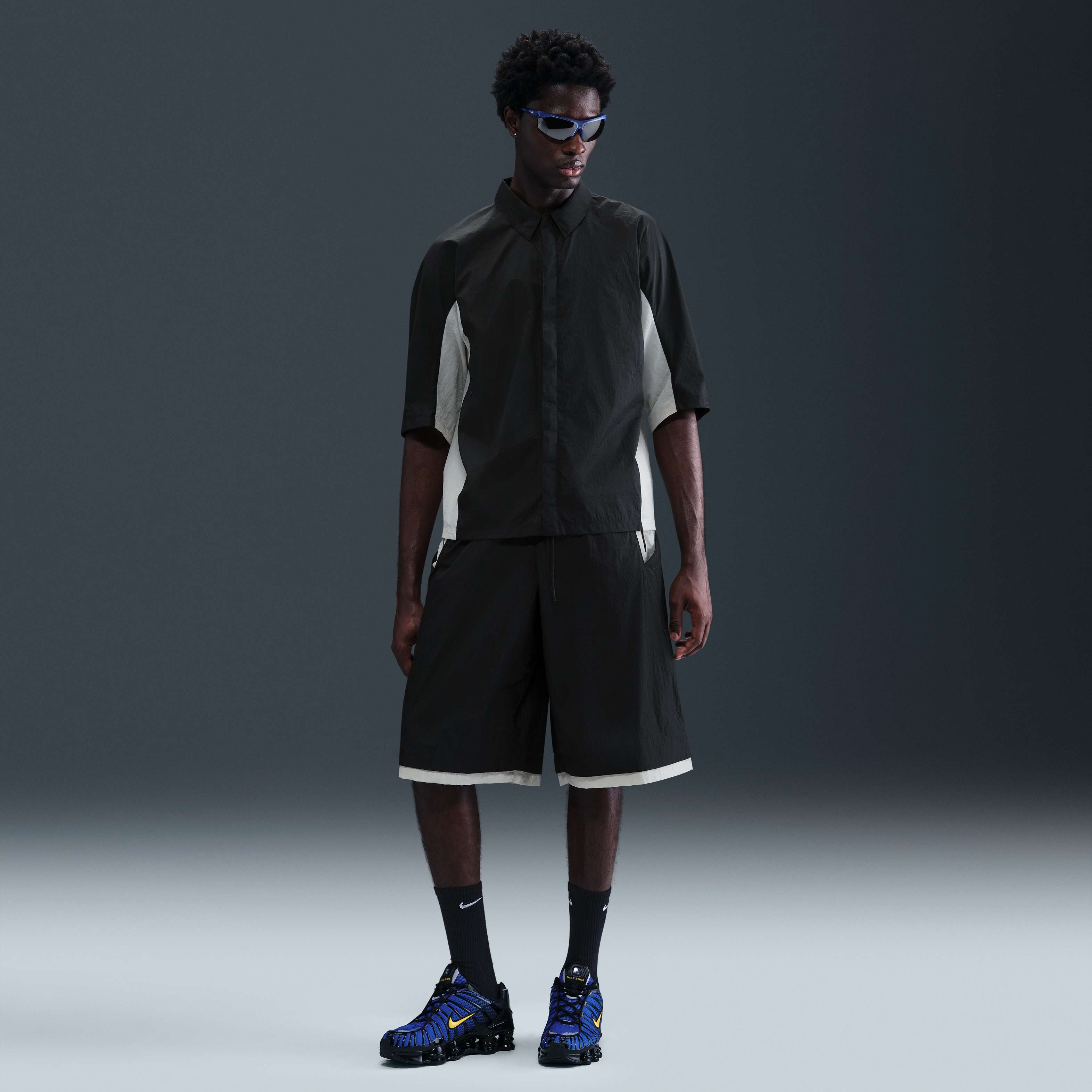 Buy Nike Tech Men's Woven Oversized Shorts - Black/Light