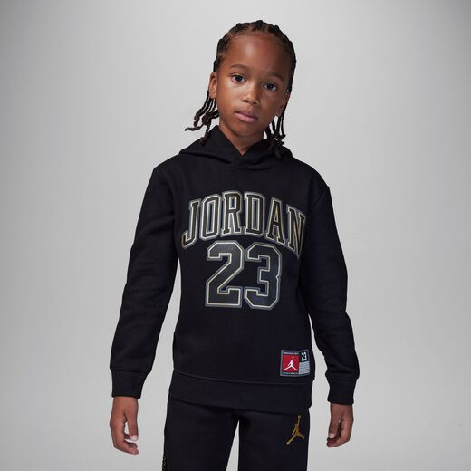 Hoodies & Sweatshirts-JRDN, Jordan Fleece Pullover Hoodie, Little Kids Hoodie