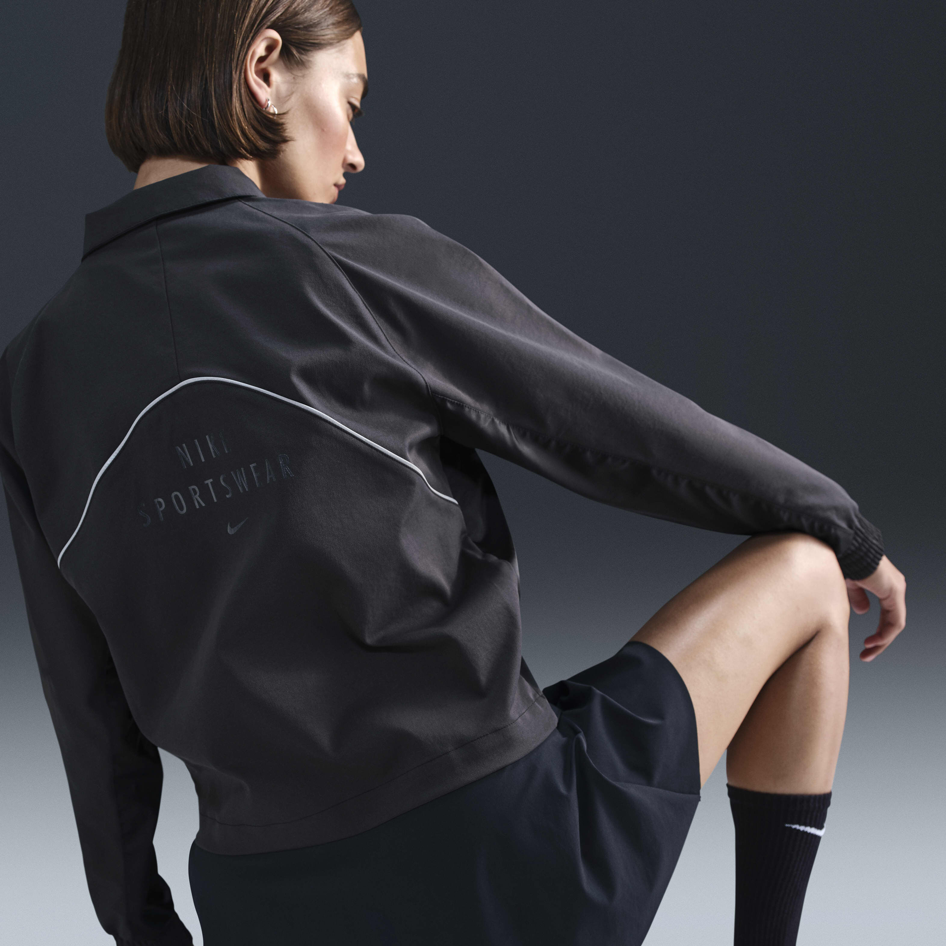 Buy Nike Sportswear Women s Woven Jacket Nike Qatar Official