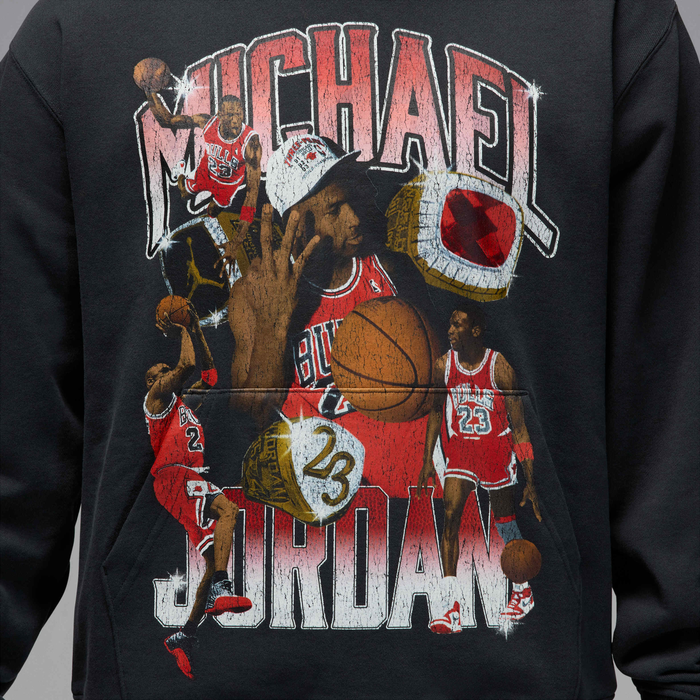 Buy Jordan Flight Fleece Men's Graphic Pullover Hoodie Off-Noir
