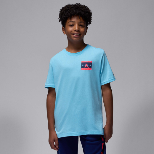 T-Shirts & Tops-Nike, Jordan, Older Kids' Authentic Label T-Shirt
