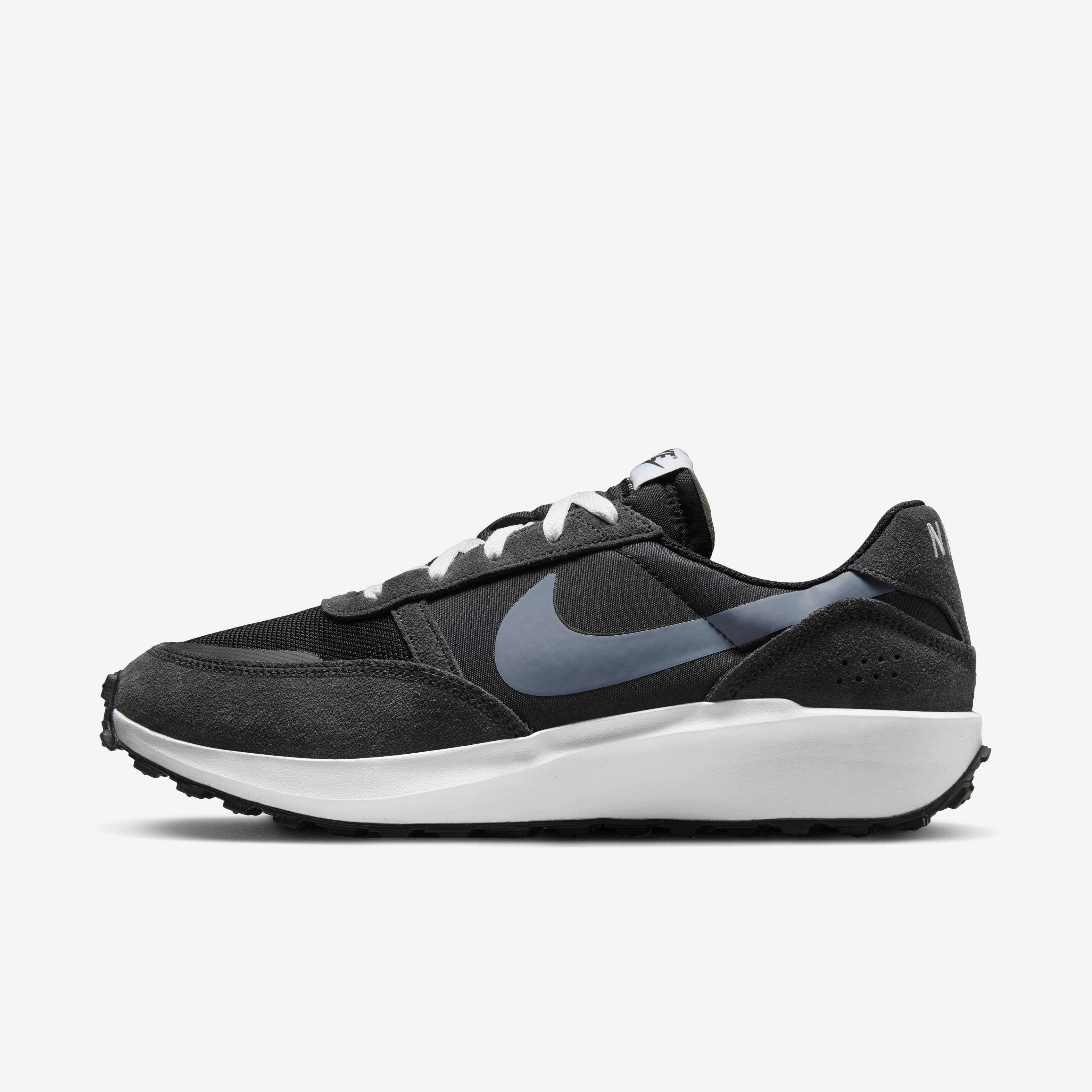 Buy Nike Waffle Nav Men's Shoes - Black/Off-Noir/White