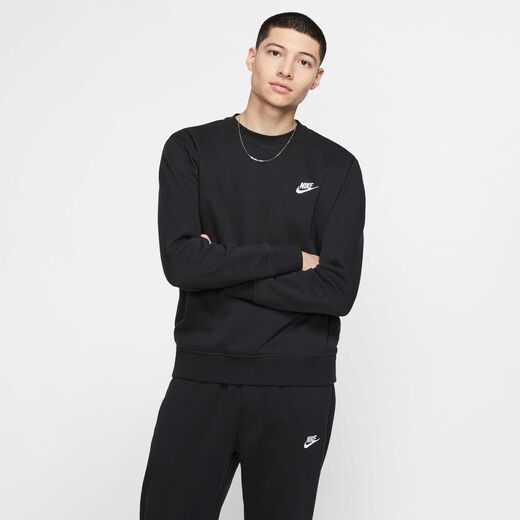 Hoodies & Sweatshirts-Nike, Nike Sportswear Club Fleece, Men's Crew