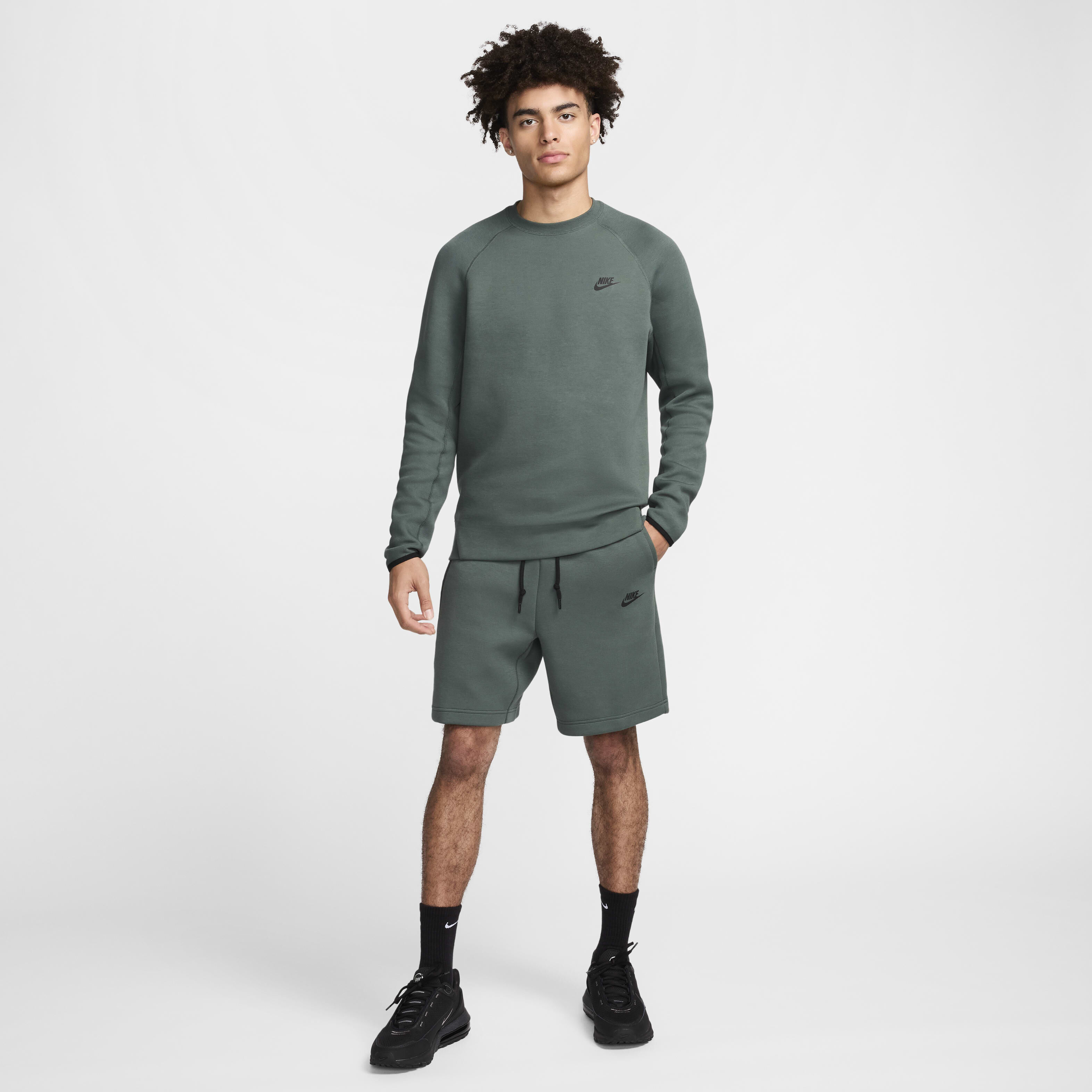 Nike tech grey shorts clearance
