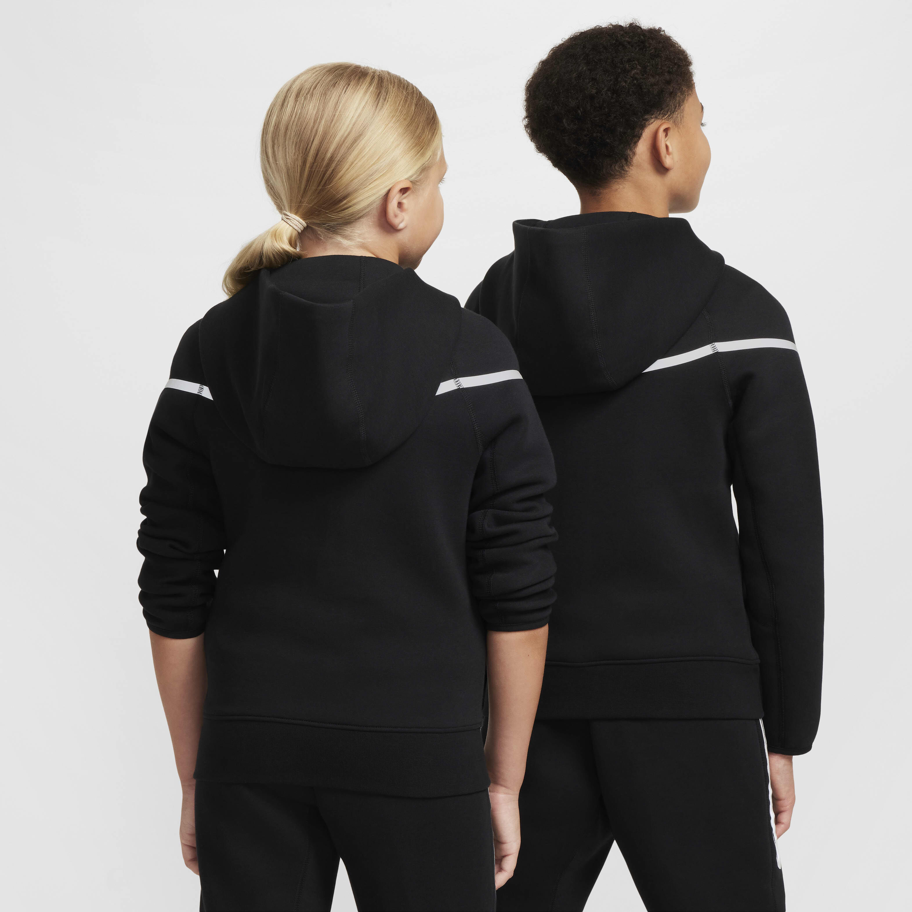 Buy Nike Sportswear Tech Fleece Older Kids Boys Reflective Design Full Zip Hoodie Nike Qatar Official