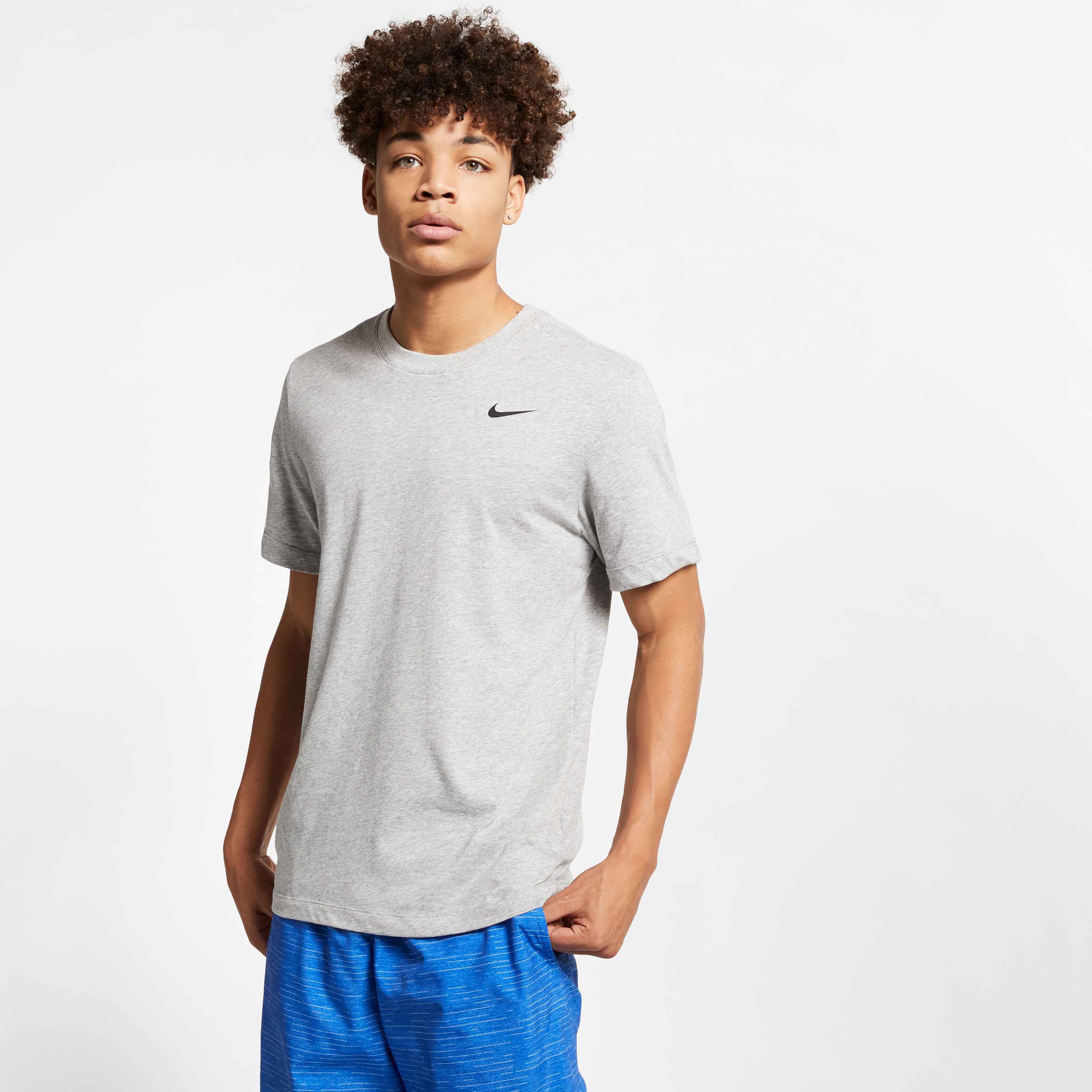 ★★Nike★★ Dry Fit Fitness T-Shirt M Black Matte Silver DX Nike Men's Dry Training Top Black/Matte Silver : Amazon.ca