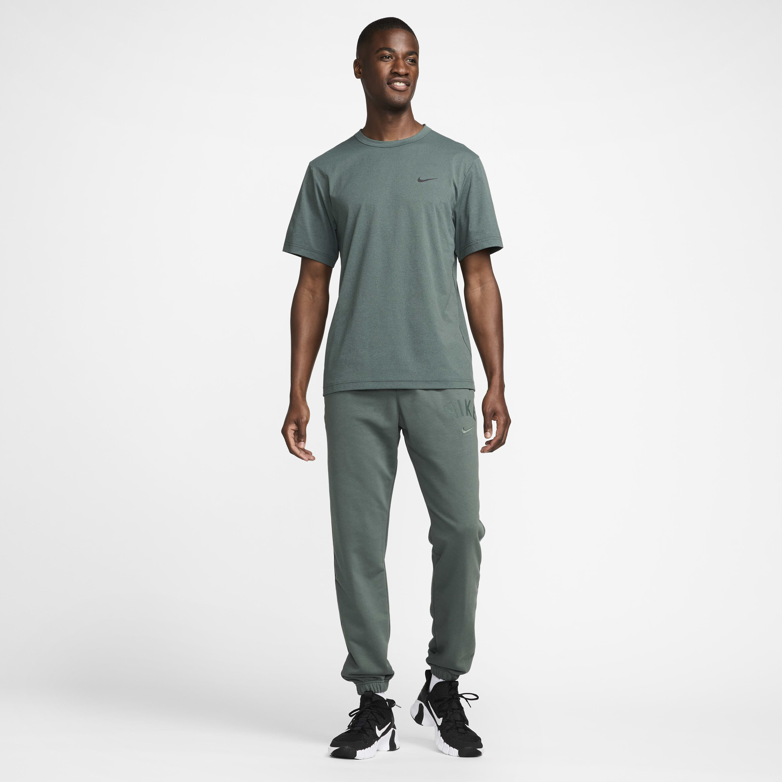 Buy Nike Swoosh Men s Dri FIT Fleece Fitness Joggers Nike Qatar Official