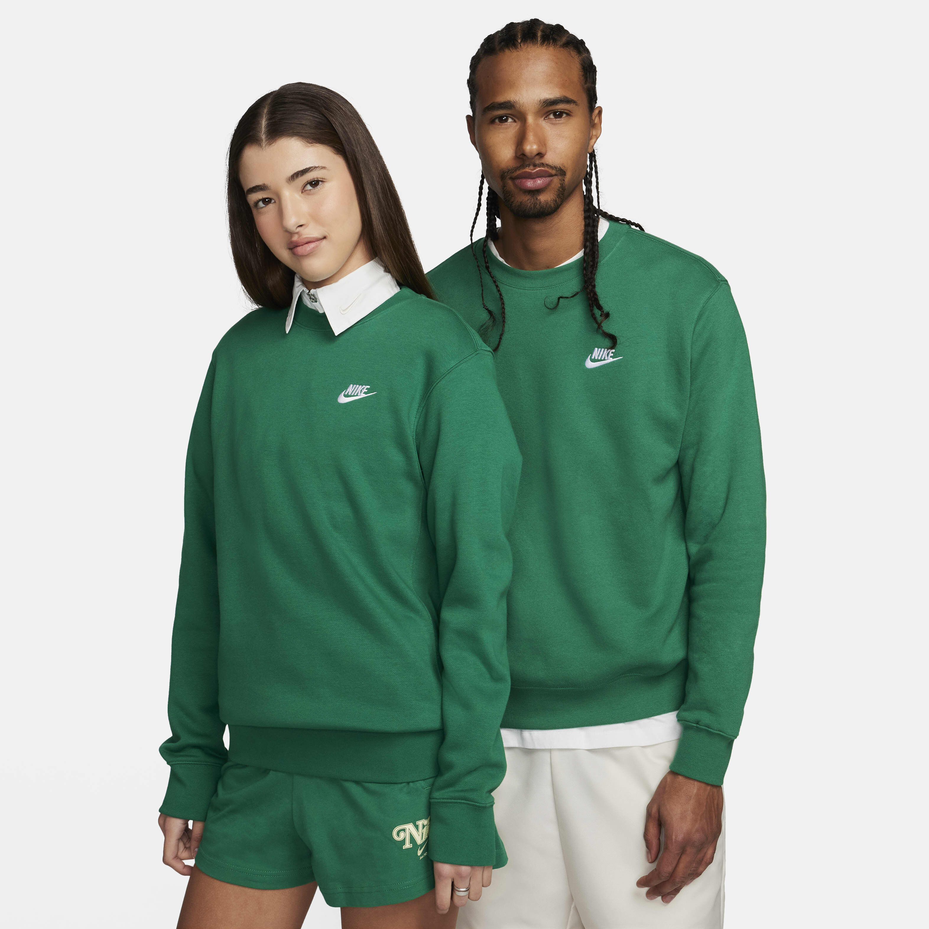Nike men's team club fleece crew shop