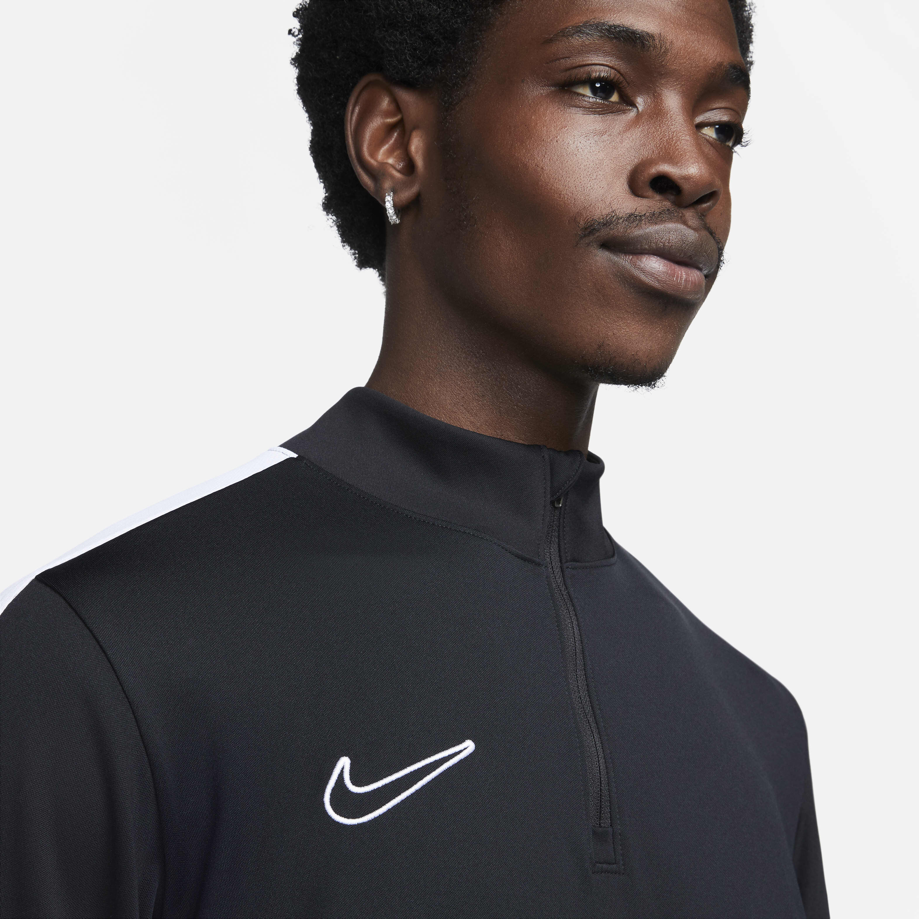 Buy Nike Academy Men s Dri FIT 1 2 Zip Football Top Nike Qatar Official
