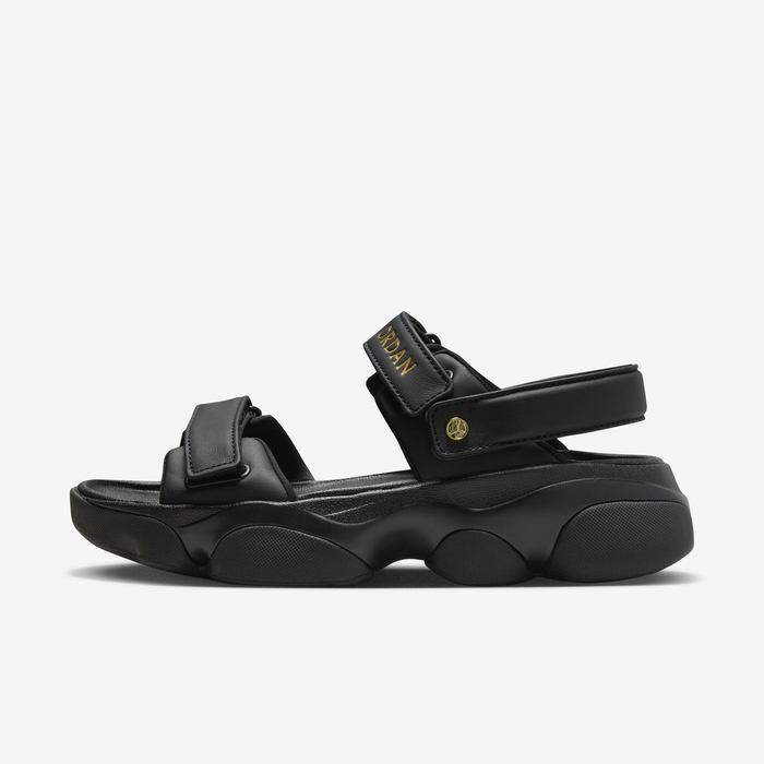 Buy Jordan Deja Women's Sandals Black/Metallic Gold Nike Qatar