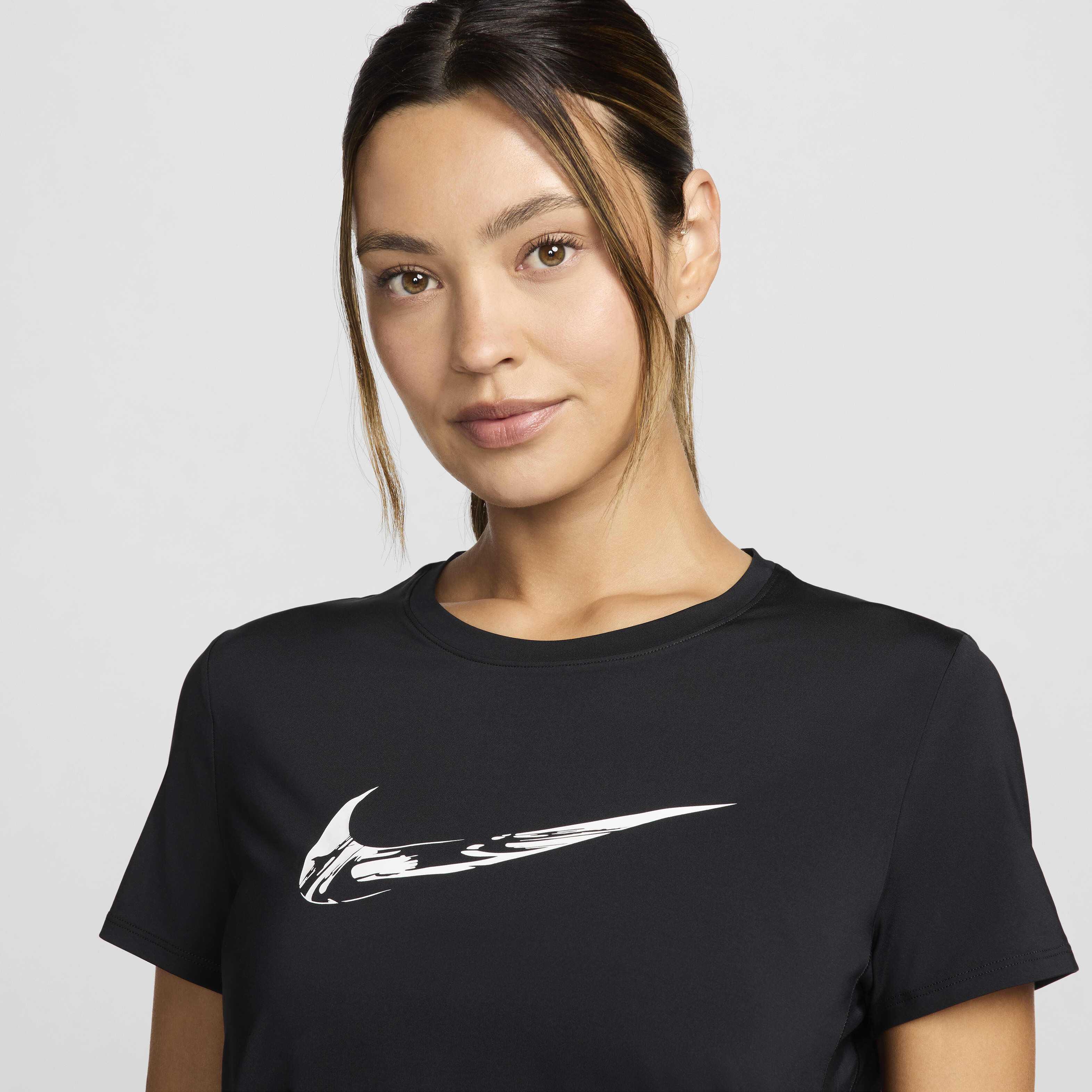 Buy Nike One Women s Dri FIT Short Sleeve Graphic Running Top Nike Qatar Official