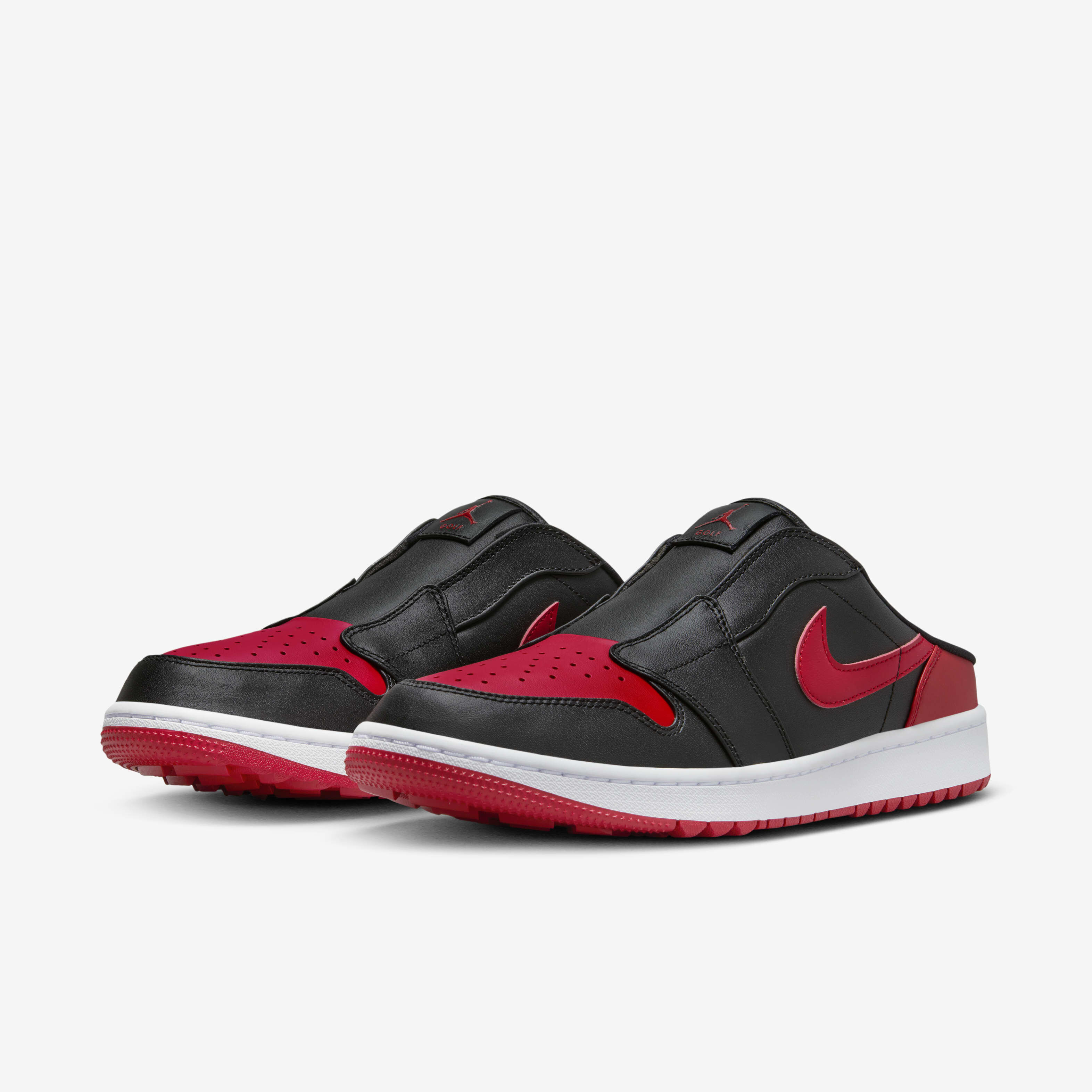 Buy Air Jordan Mule Golf Shoes - Black/White/Varsity Red