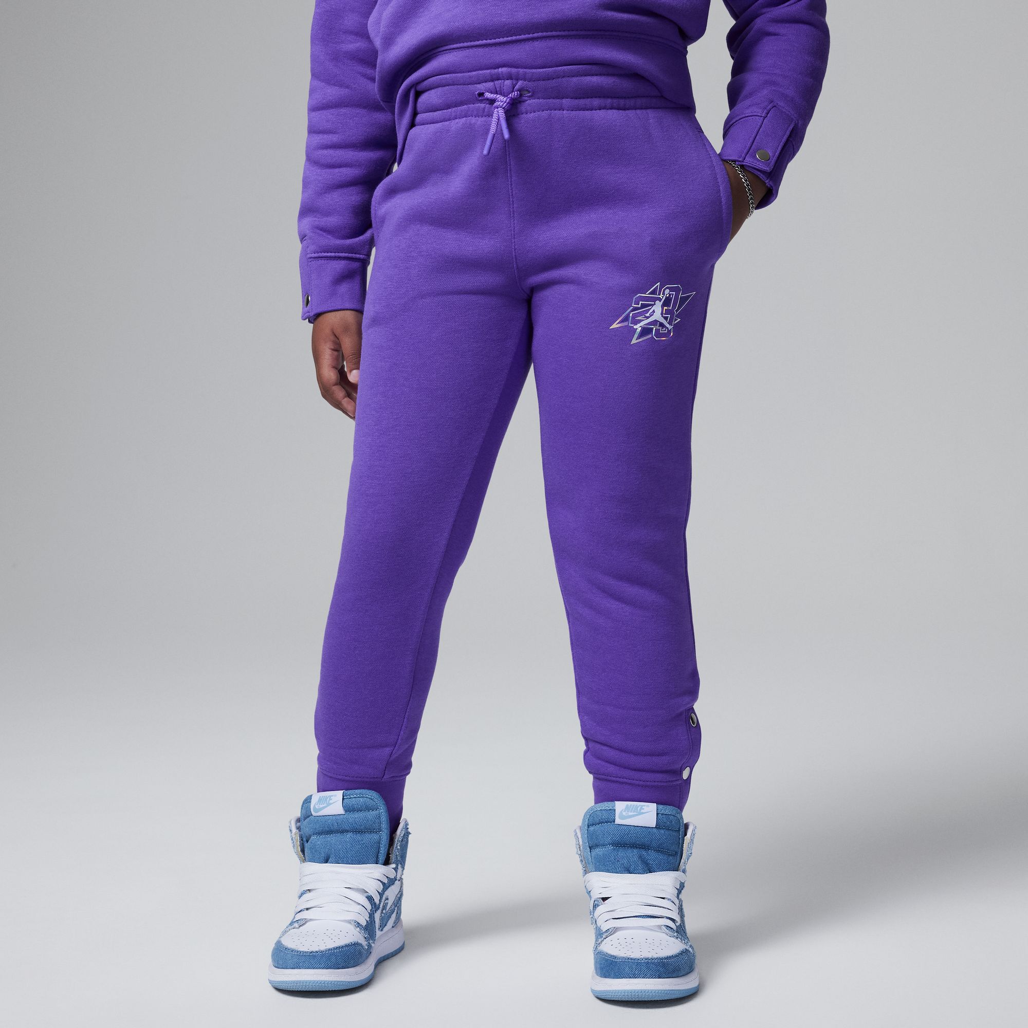 Jordan Take Flight Snap Fleece Pants image number 0