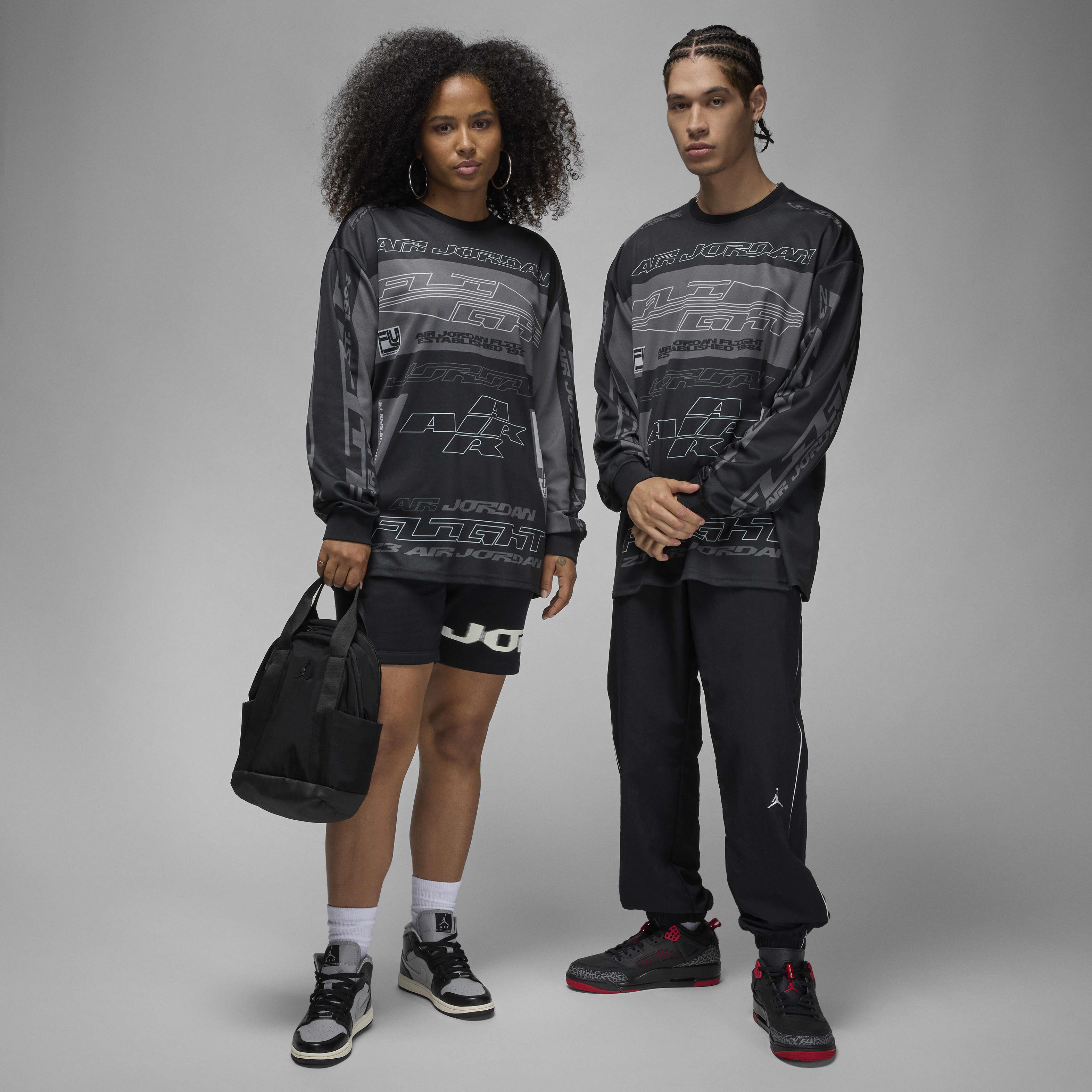 Buy Jordan MVP Men's Printed Long-Sleeve Top - Black/Mineral Slate