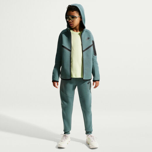 Hoodies & Sweatshirts-Nike, Nike Sportswear Tech Fleece, Older Kids' Full-Zip Hoodie