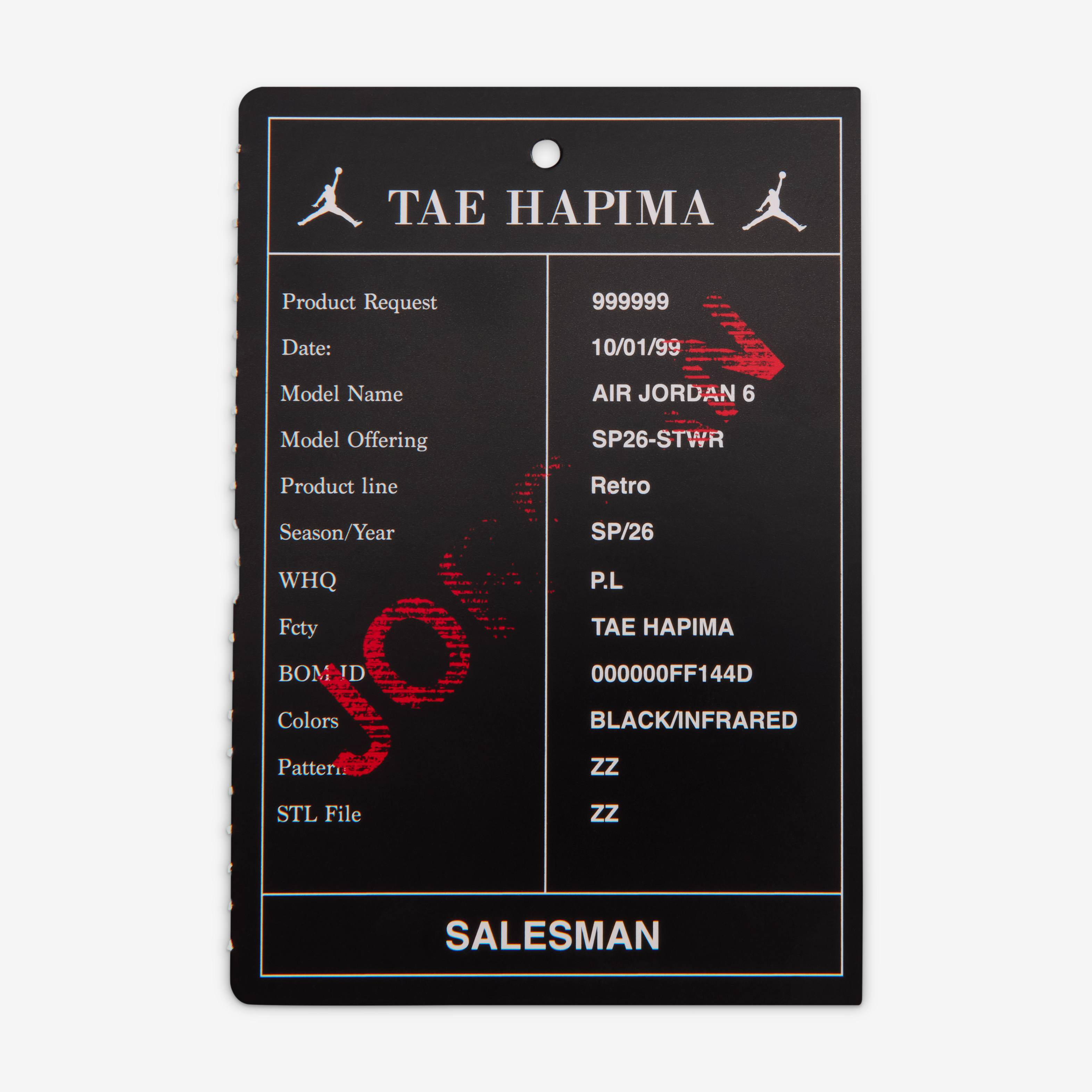 Jordan 6 Retro 'Infrared Salesman' image number 8