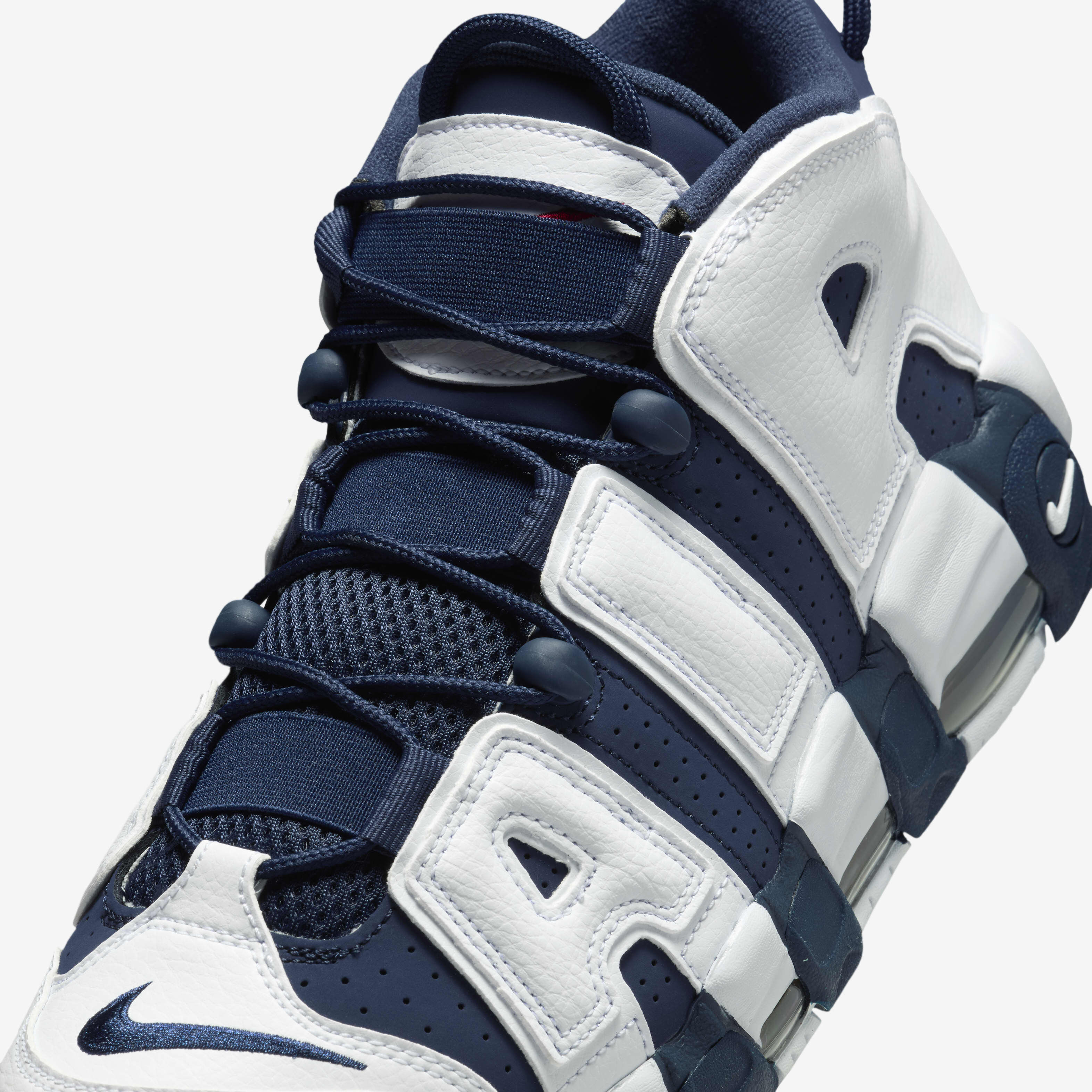 Air more uptempo '96 white/blue men's shoe hot sale