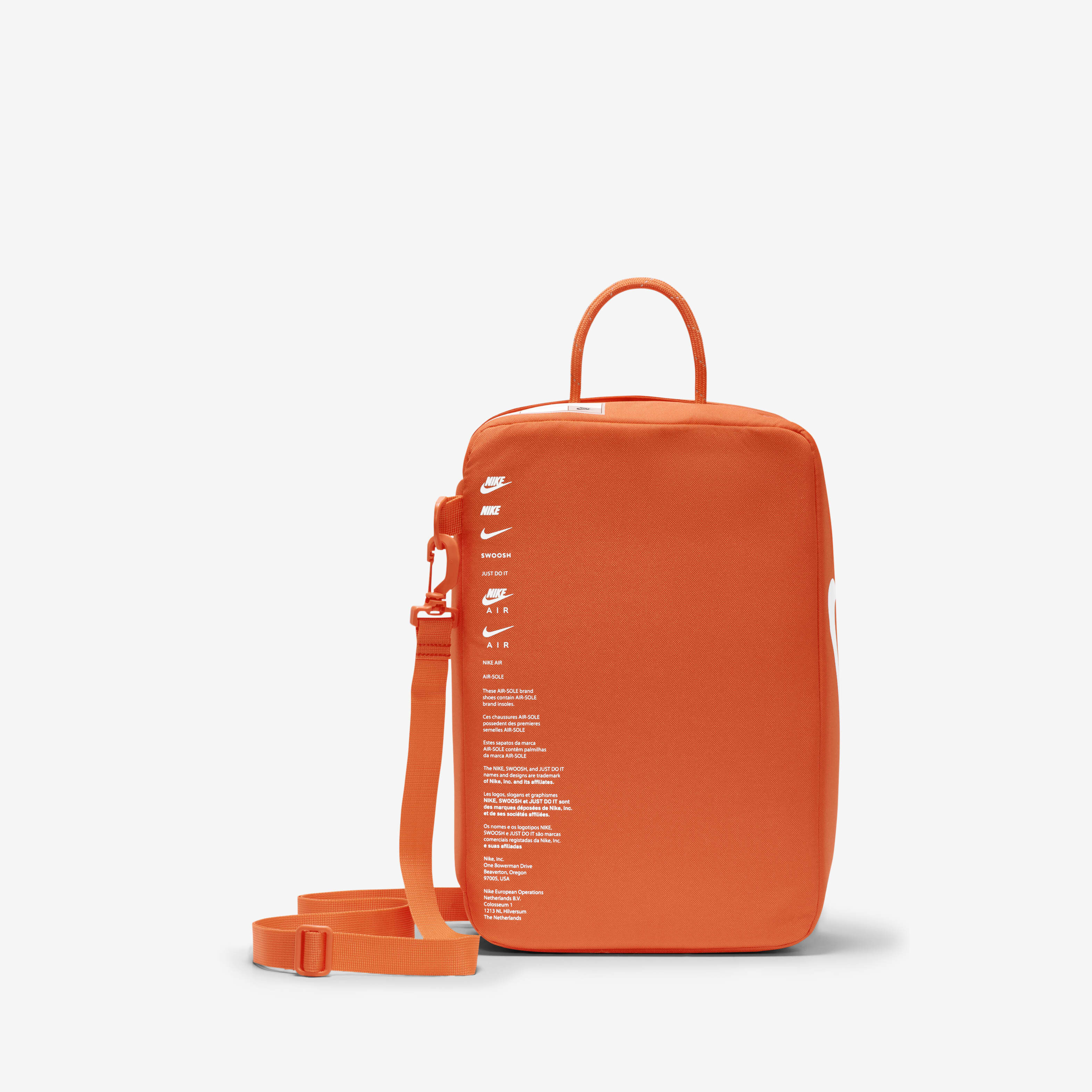 Buy Nike Shoe Box Bag (12L) - Orange/Orange/White | Nike