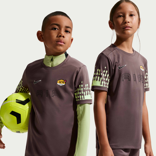Kylian Mbappe-Nike, Kylian Mbapp&eacute; Academy, Older Kids' Dri-FIT Short-Sleeve Football Top