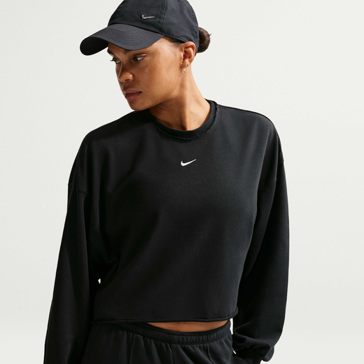 Women's Sweatshirts-Nike, Nike Sportswear Chill Terry, Women's Oversized French Terry Crew-Neck Sweatshirt