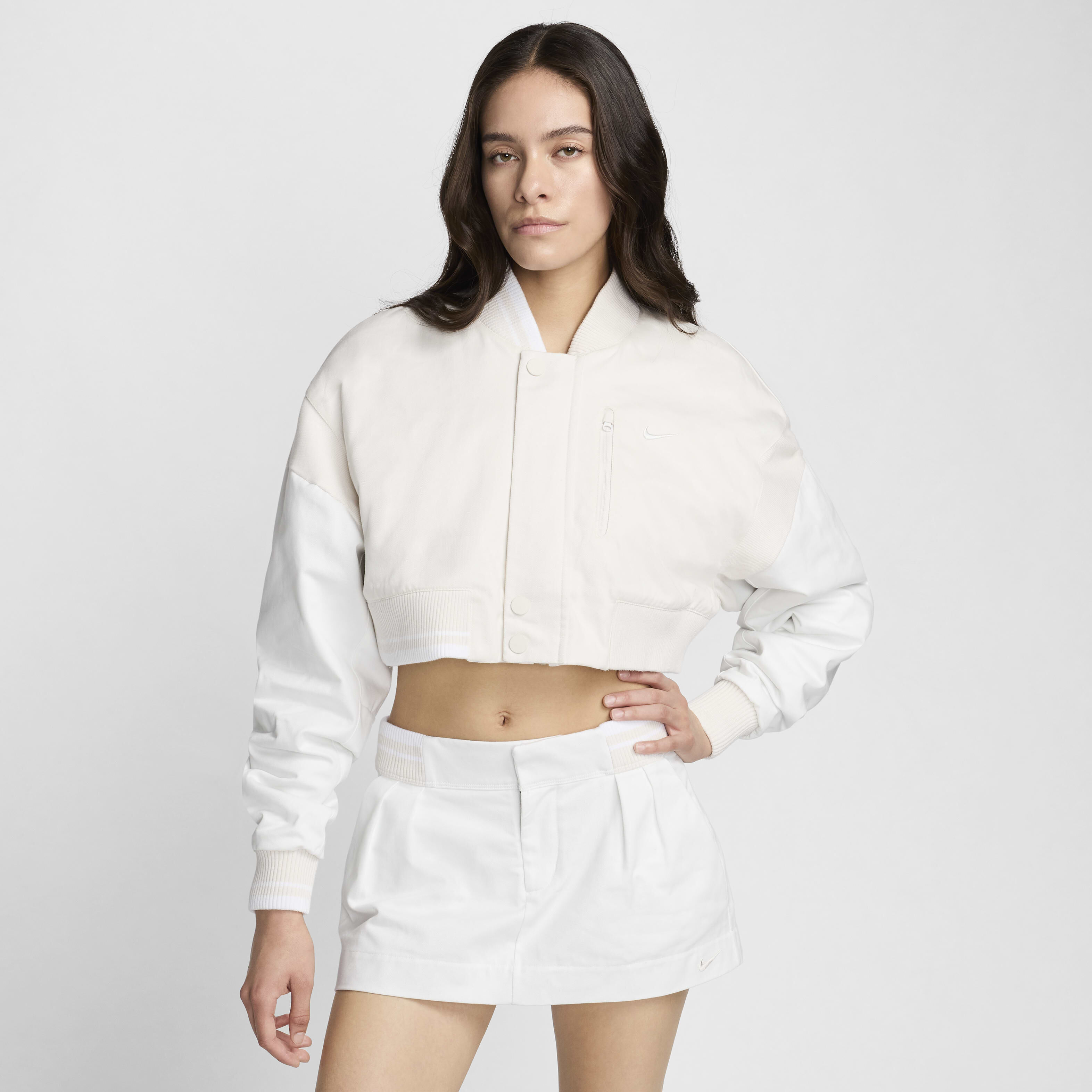 Buy Nike Sportswear Destroyer Women s Cropped Canvas Jacket Nike Qatar Official