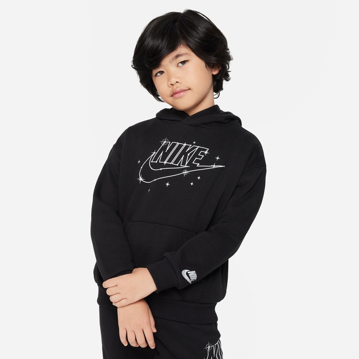 Nike Sportswear Shine Fleece Pullover Hoodie image number 0 Nike Sportswear Shine Fleece Pullover Hoodie image number 0