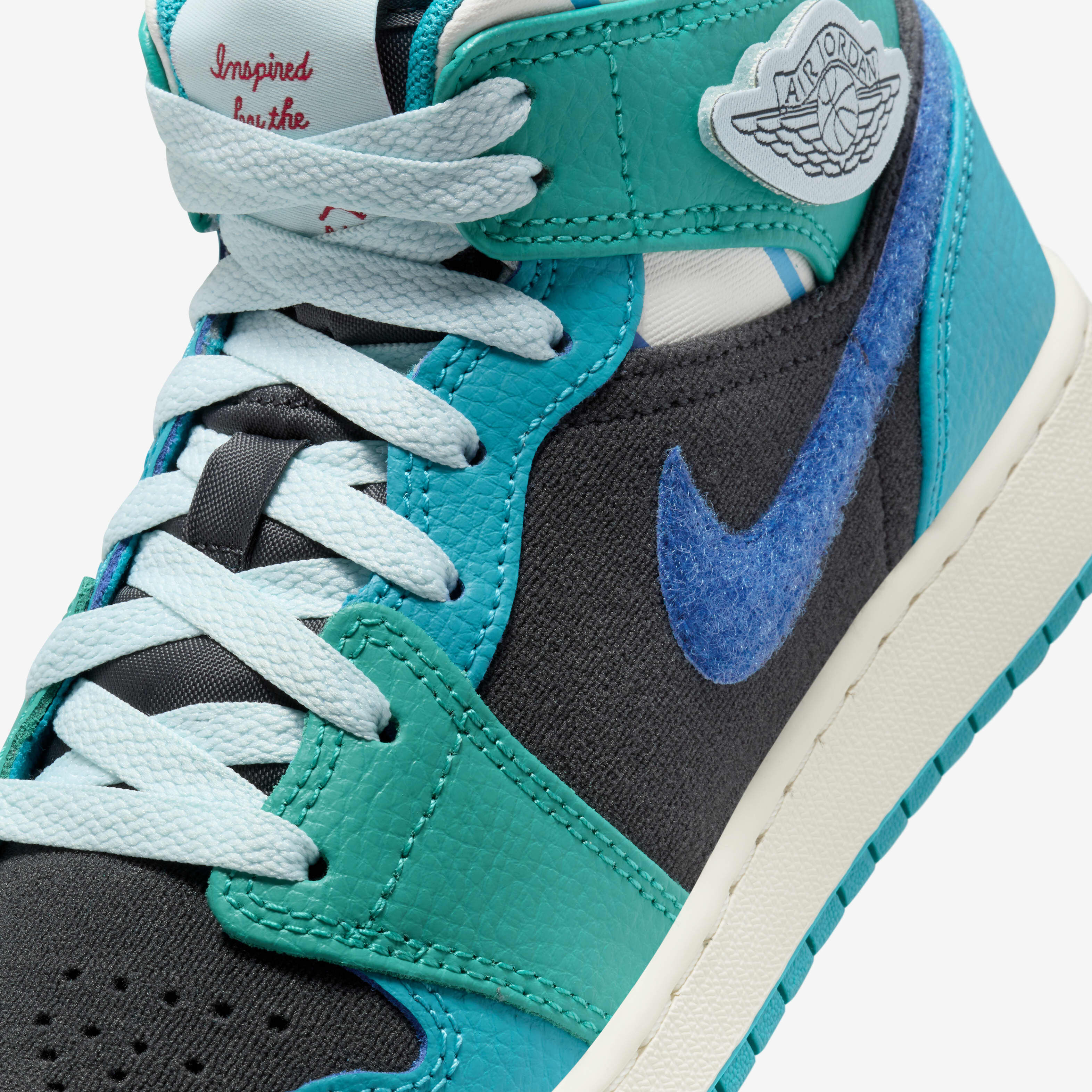 Air Jordan 1 Mid Sneaker School image number 6