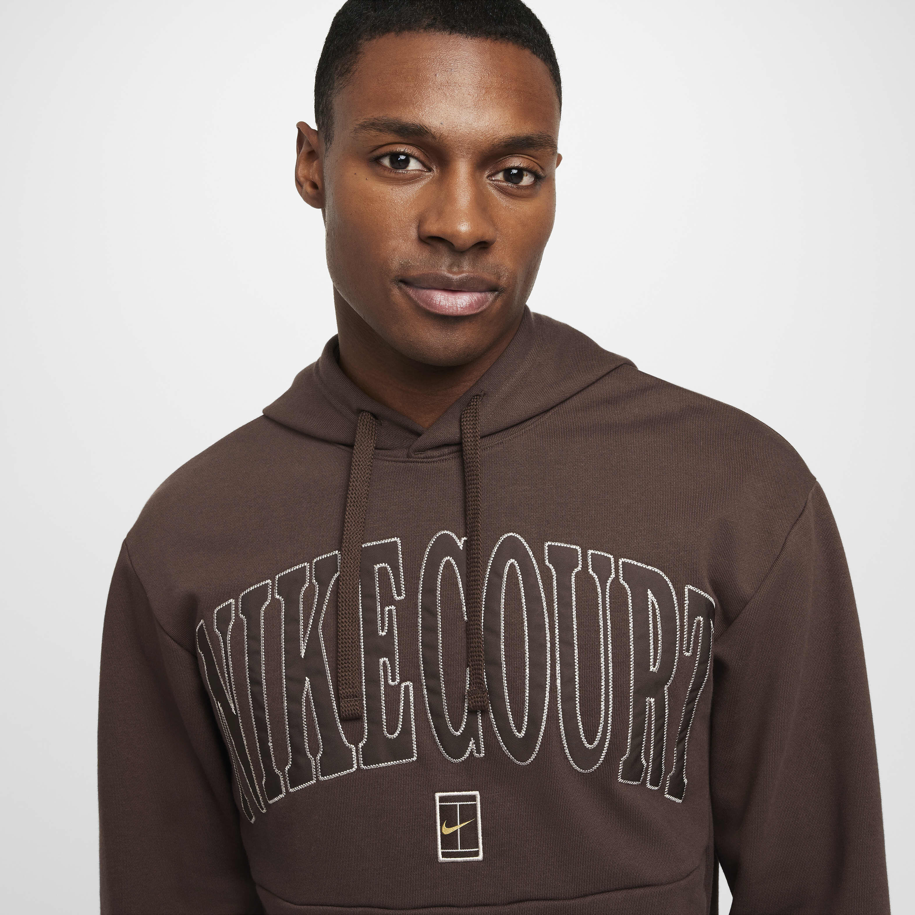 Nike men's court heritage fleece tennis hoodie best sale