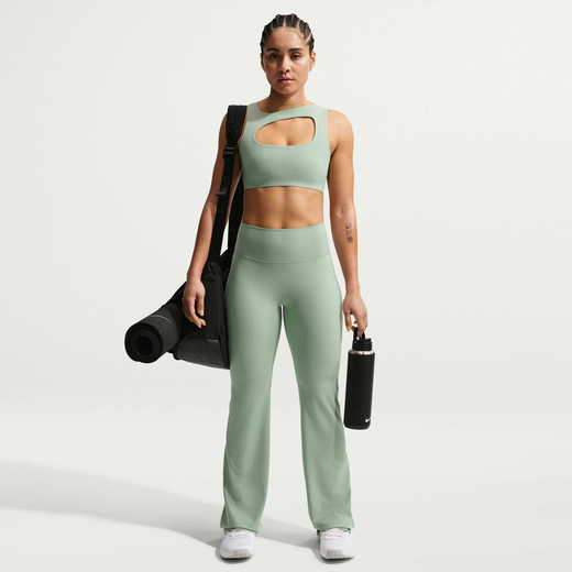 Women's Tights & Leggings-Nike, Nike Zenvy, Women's High-Waisted Flared Leggings with No Front Seam