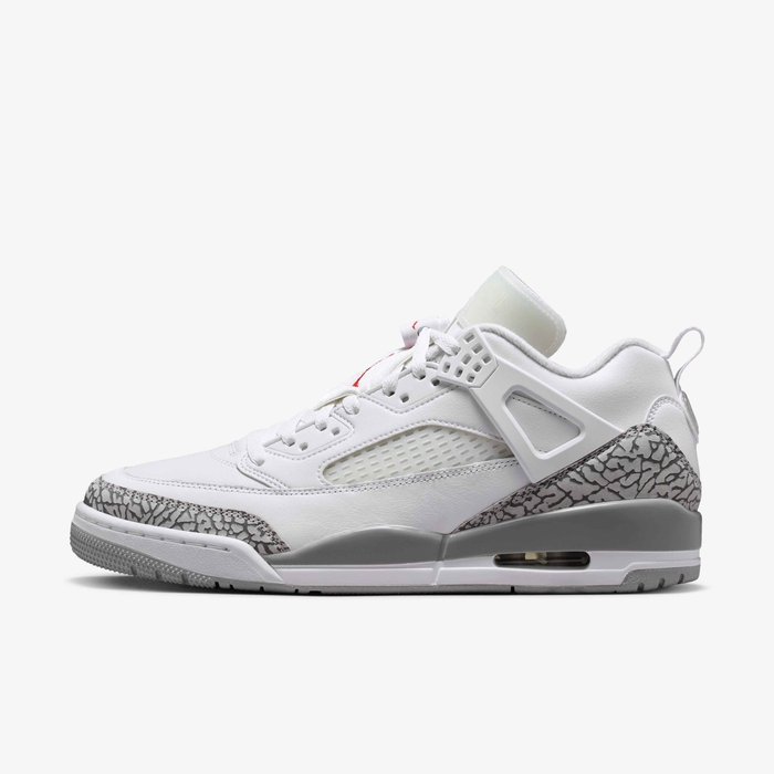 Buy Jordan Spizike Low Men's Shoes White/Varsity Red/Cool Grey