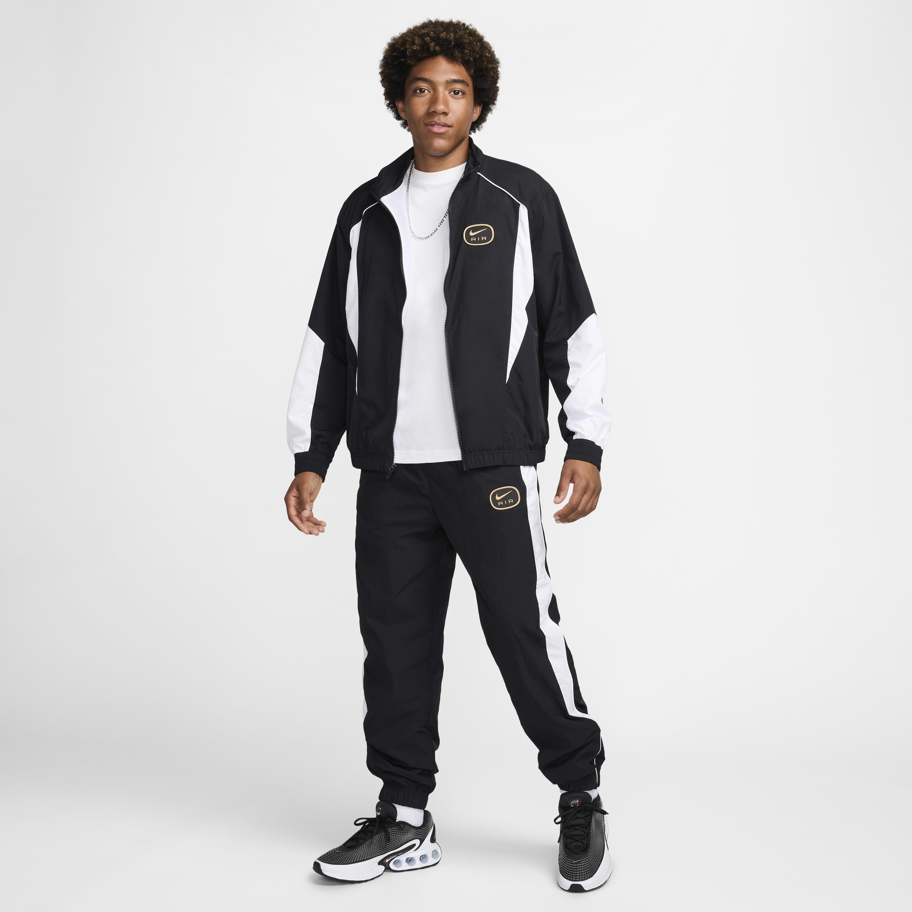 White nike tracksuit top store