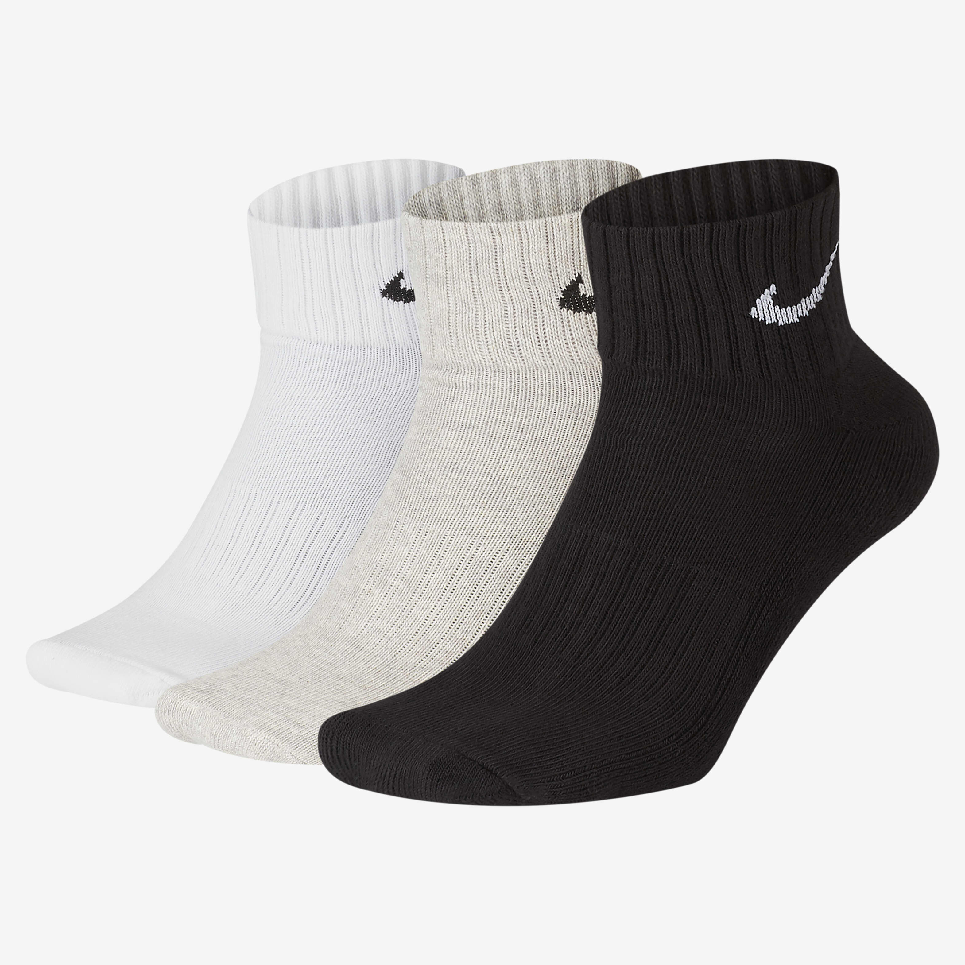 Buy Nike Cushioned Ankle Socks 3 Pairs Nike Qatar Official