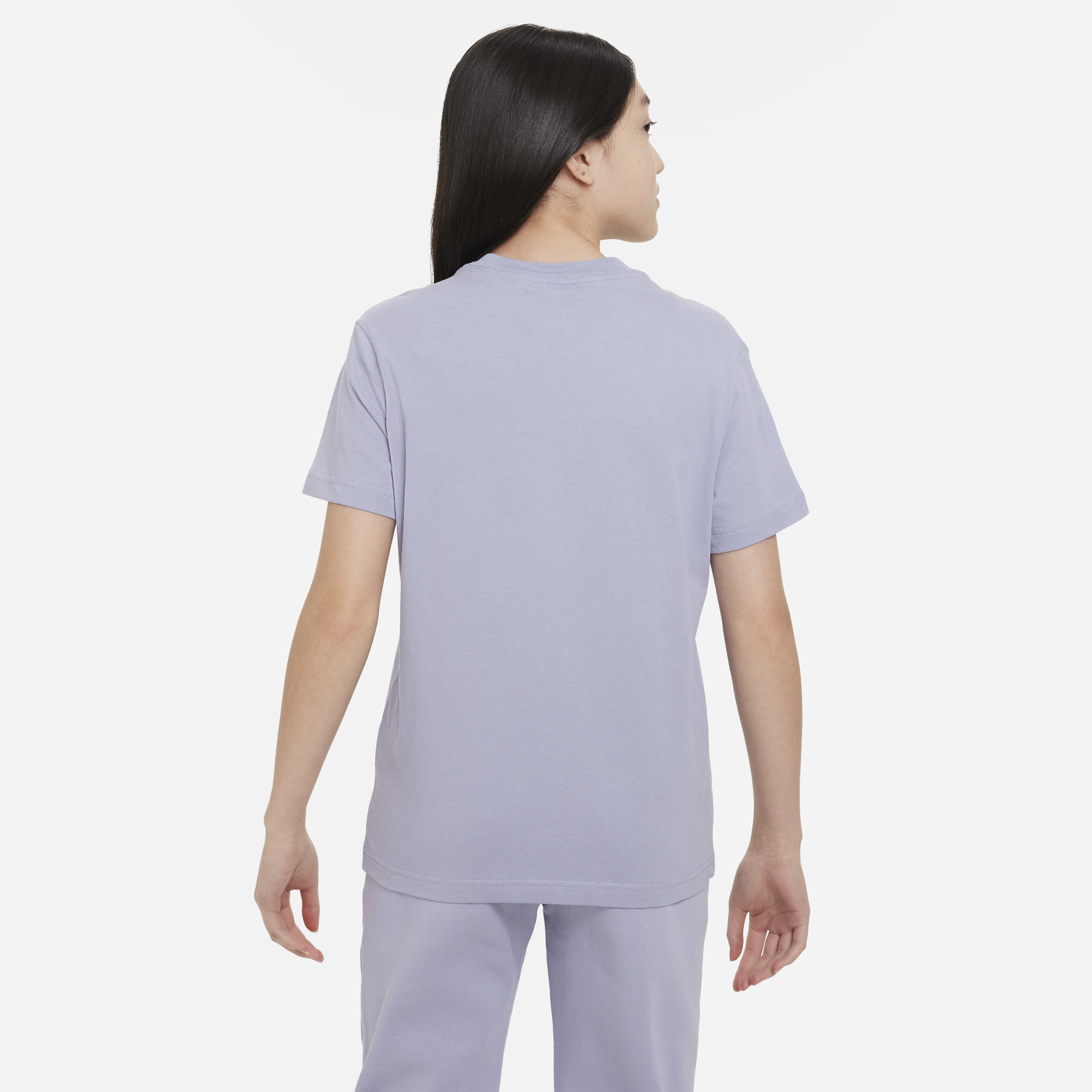 Buy Nike Sportswear Older Kids' (Girls') T-Shirt - Indigo