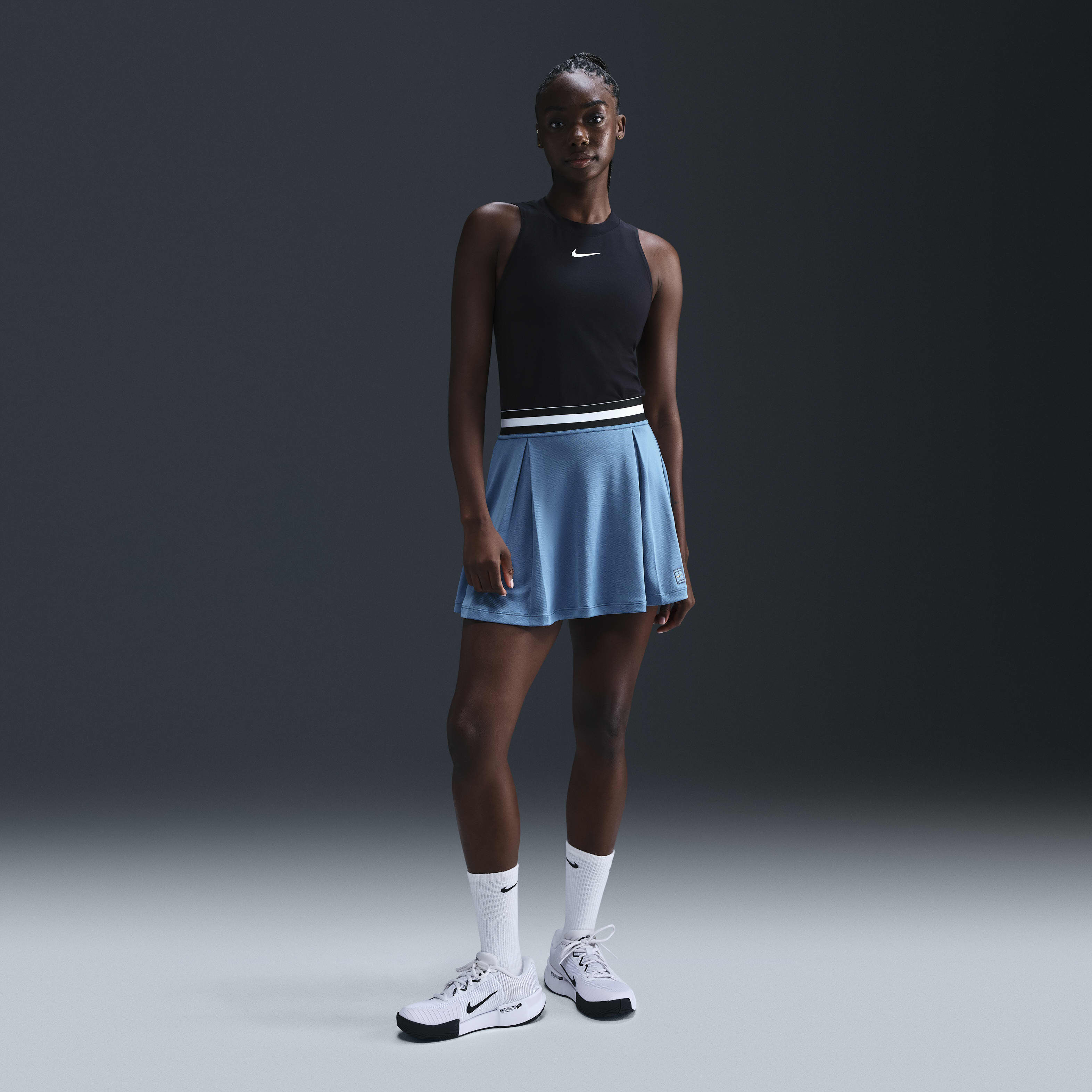 Buy NikeCourt Dri FIT Heritage Women s Tennis Skirt Nike Qatar Official