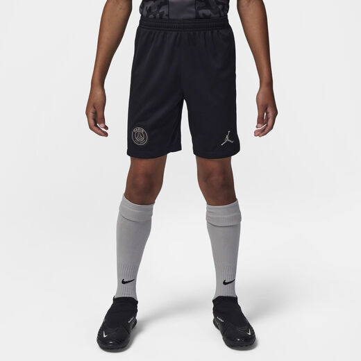 Football Teams-Jordan, Paris Saint-Germain 2023/24 Stadium Third, Older Kids' Nike Dri-FIT Football Shorts