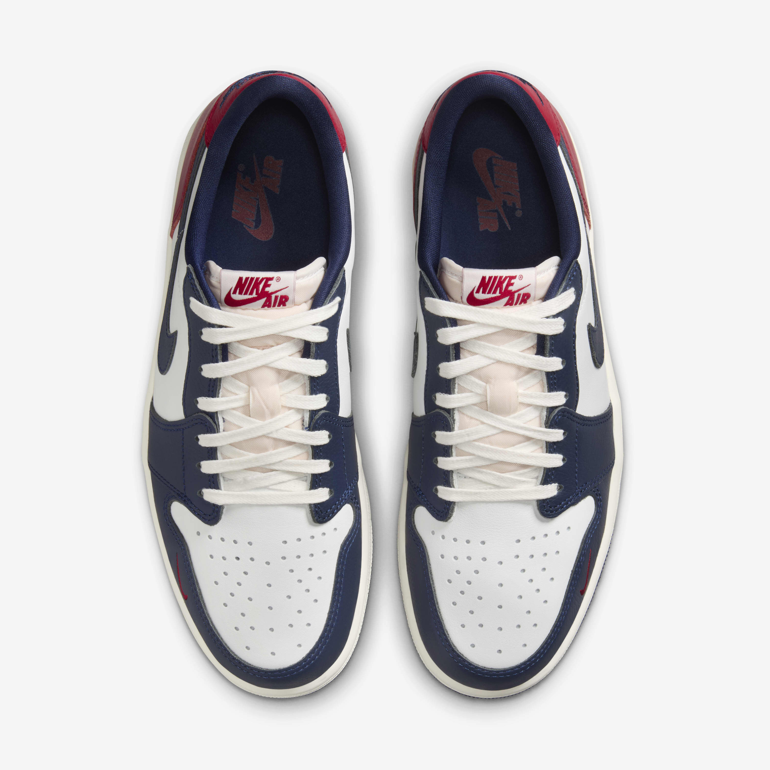 Buy Air Jordan 1 Retro Low Gym Red Midnight Navy Men s Shoes Nike Qatar Official