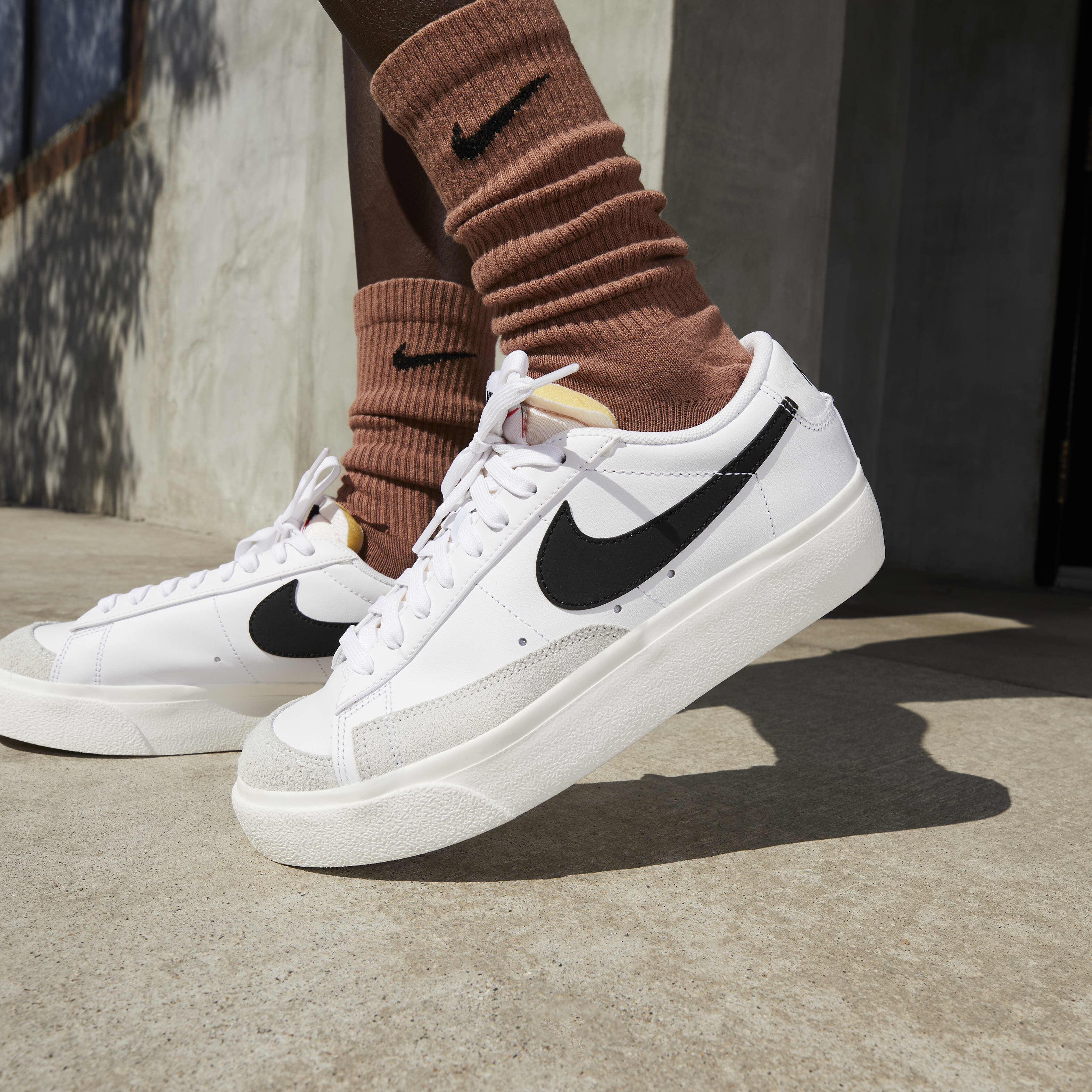 Buy Nike Blazer Low Platform Women's Shoes - White/Sail/Team