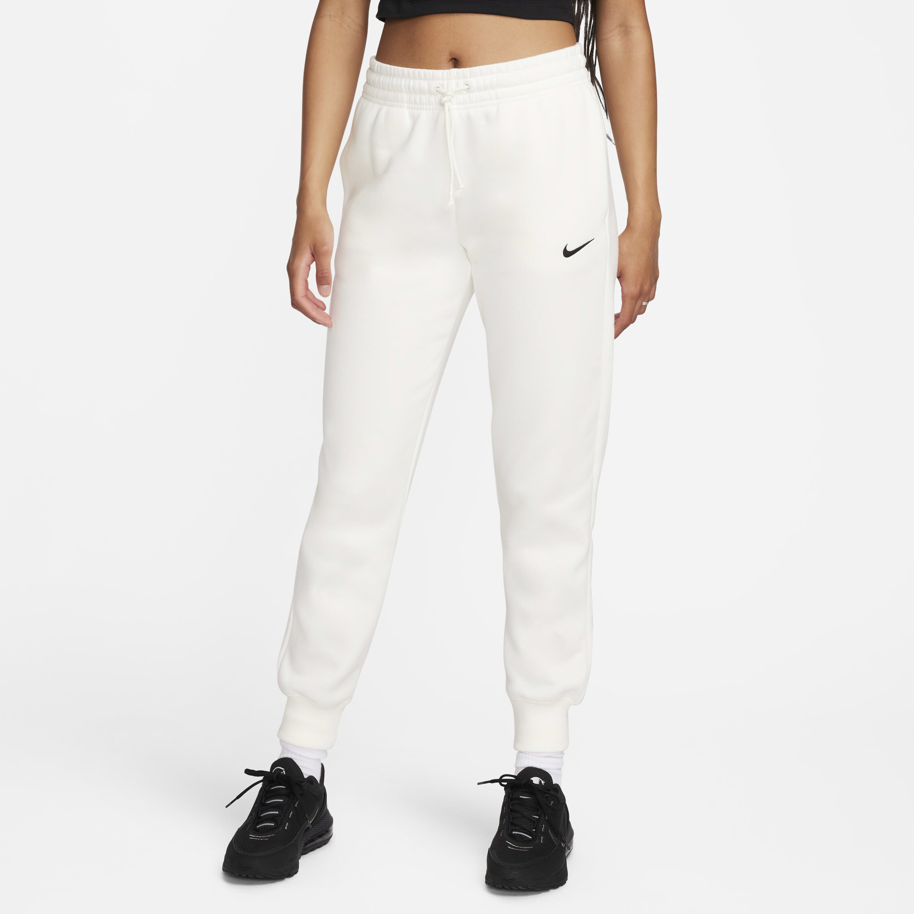 Buy Nike Sportswear Phoenix Fleece Women s Mid Rise Tracksuit Bottoms Nike Qatar Official