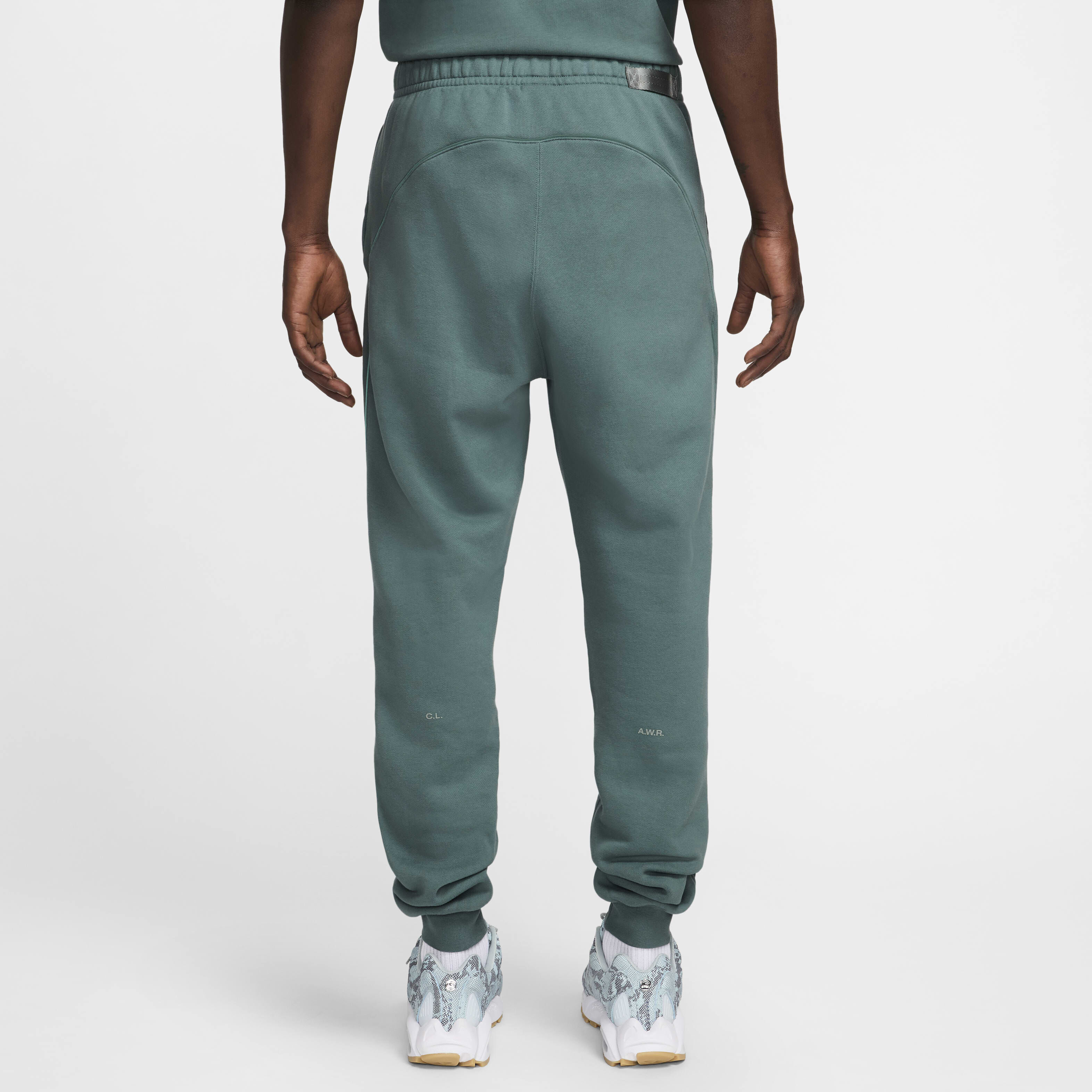 Ash green nike sweatpants deals