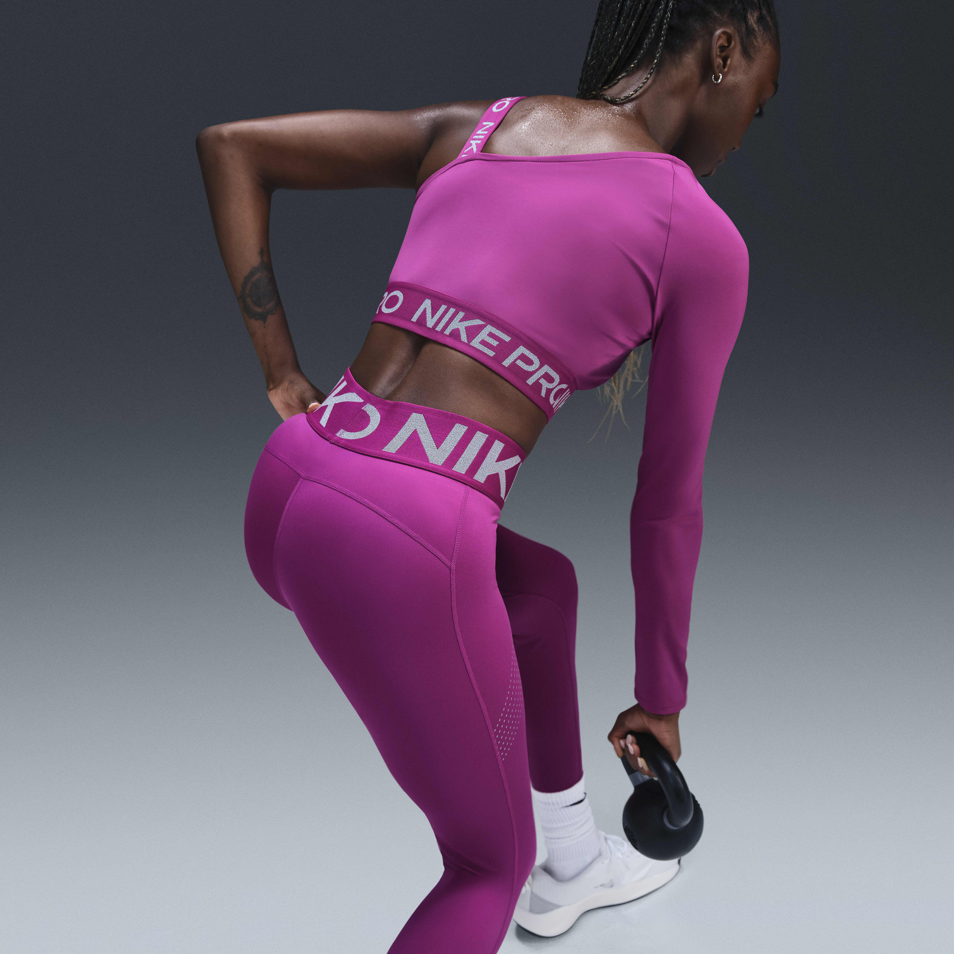 Buy Nike Pro Sculpt Women's High-Waisted 7/8 Leggings - Hot