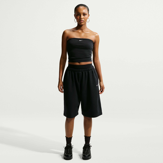Trending Styles-Nike, Nike Sportswear, Women's Oversized Mid-Rise French Terry Bermuda Shorts