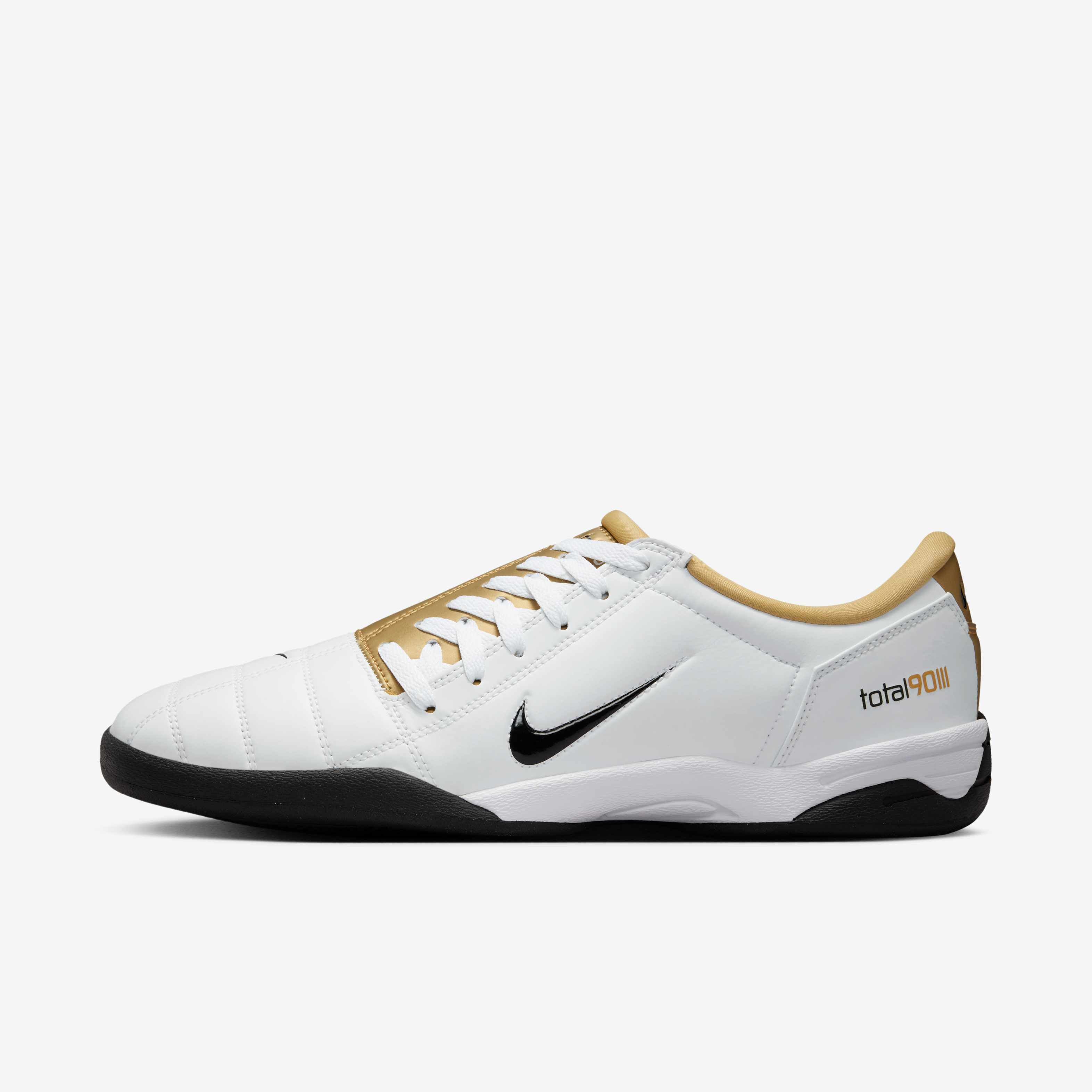 Buy Nike T90 SP Men's Shoes - White/Metallic Gold/Black