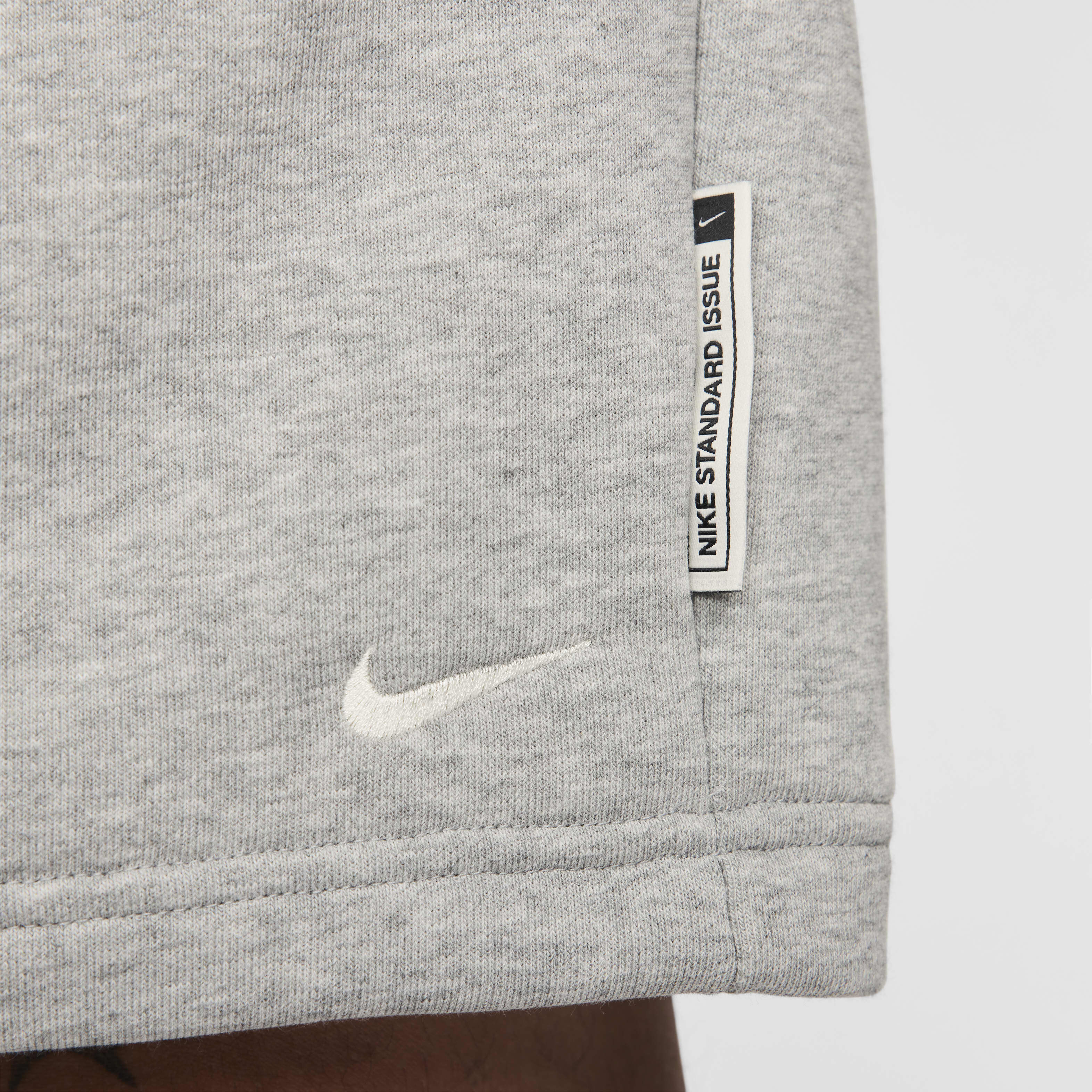 Nike standard logo shorts grey top