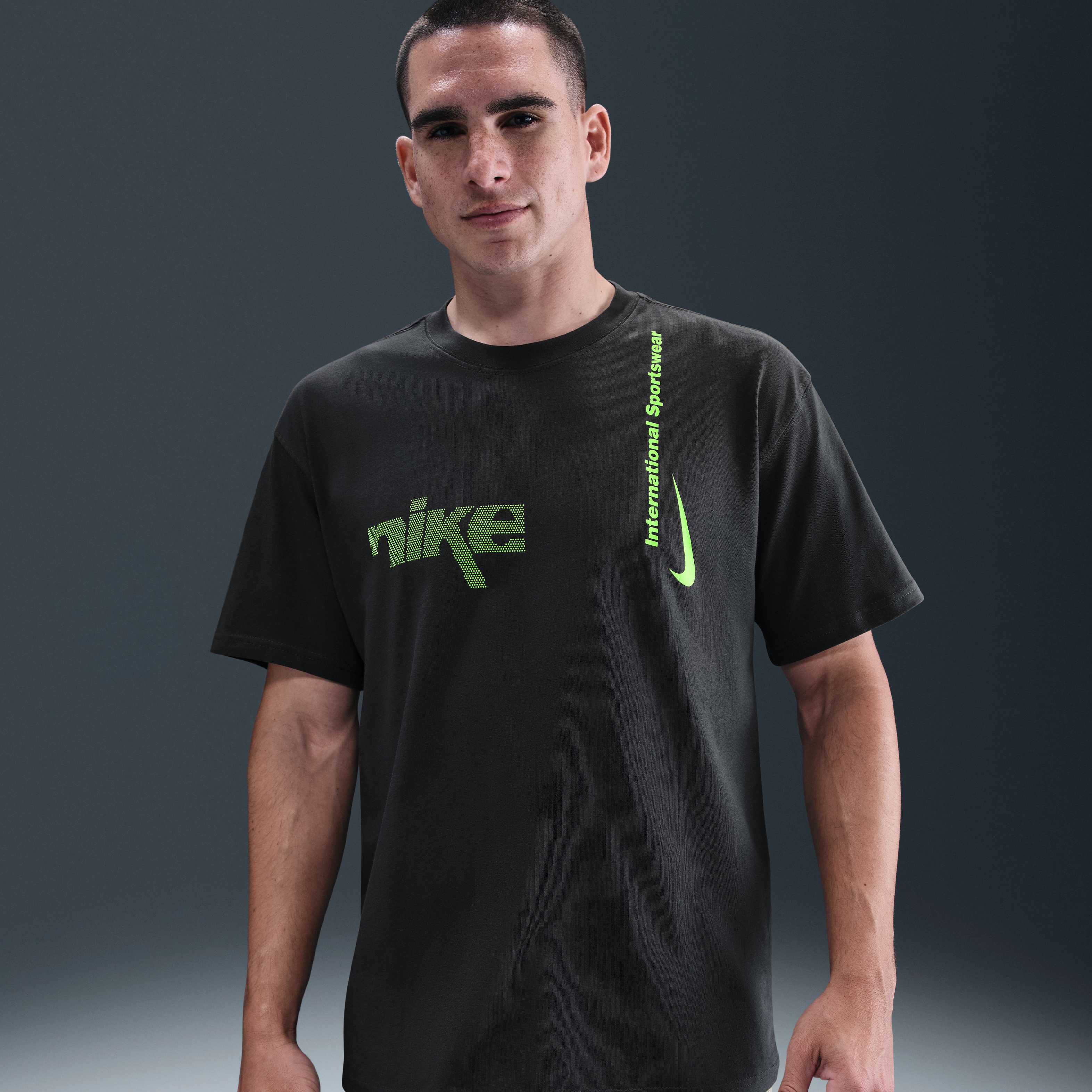 Buy Nike Sportswear Max90 T-Shirt - Anthracite | Nike Qatar