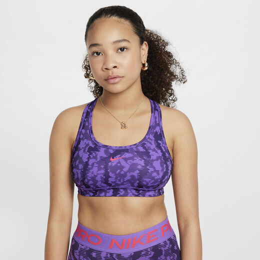 Kids' Sports Bras Sale-Nike, Nike Swoosh, Girls' Reversible Sports Bra