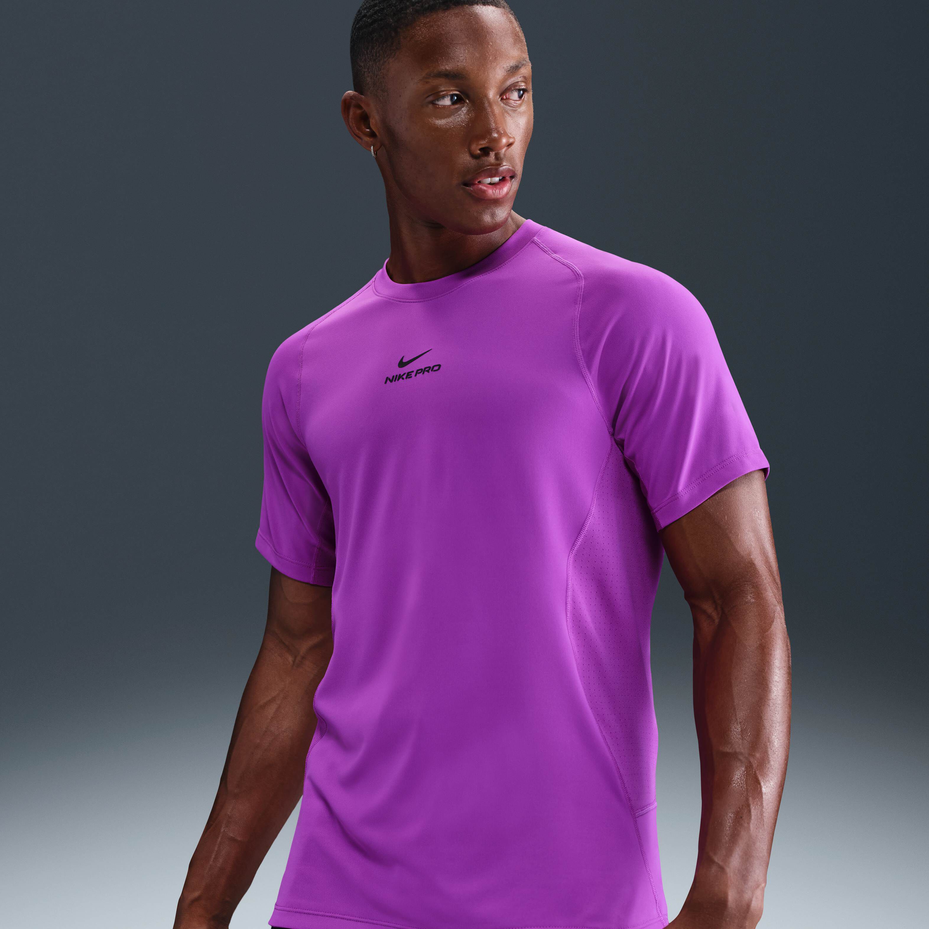 Buy Nike Pro Training Men's Dri-FIT Short-Sleeve Top Vivid